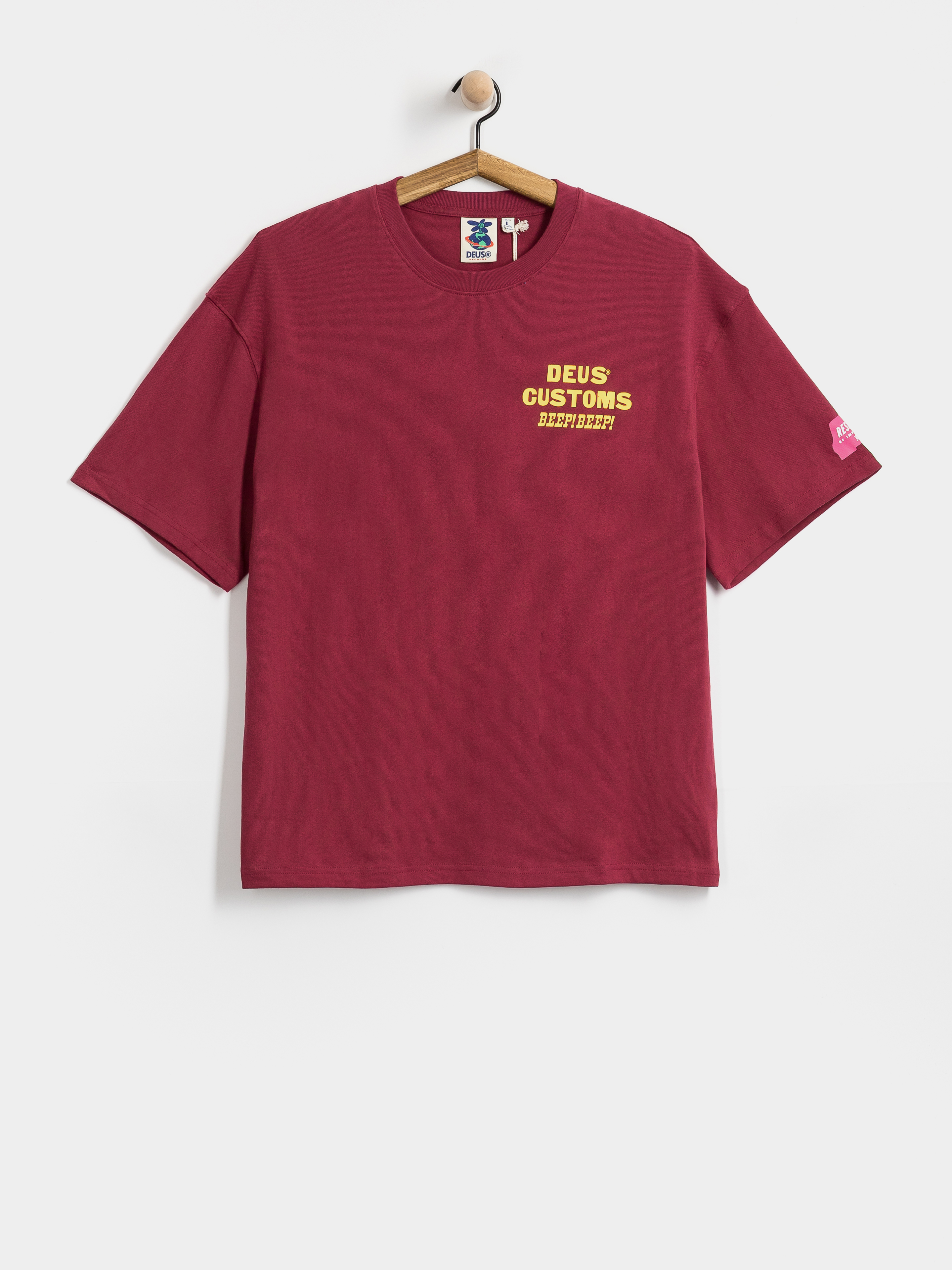 Deus Ex Machina Bloomers Os T-shirt (biking red)