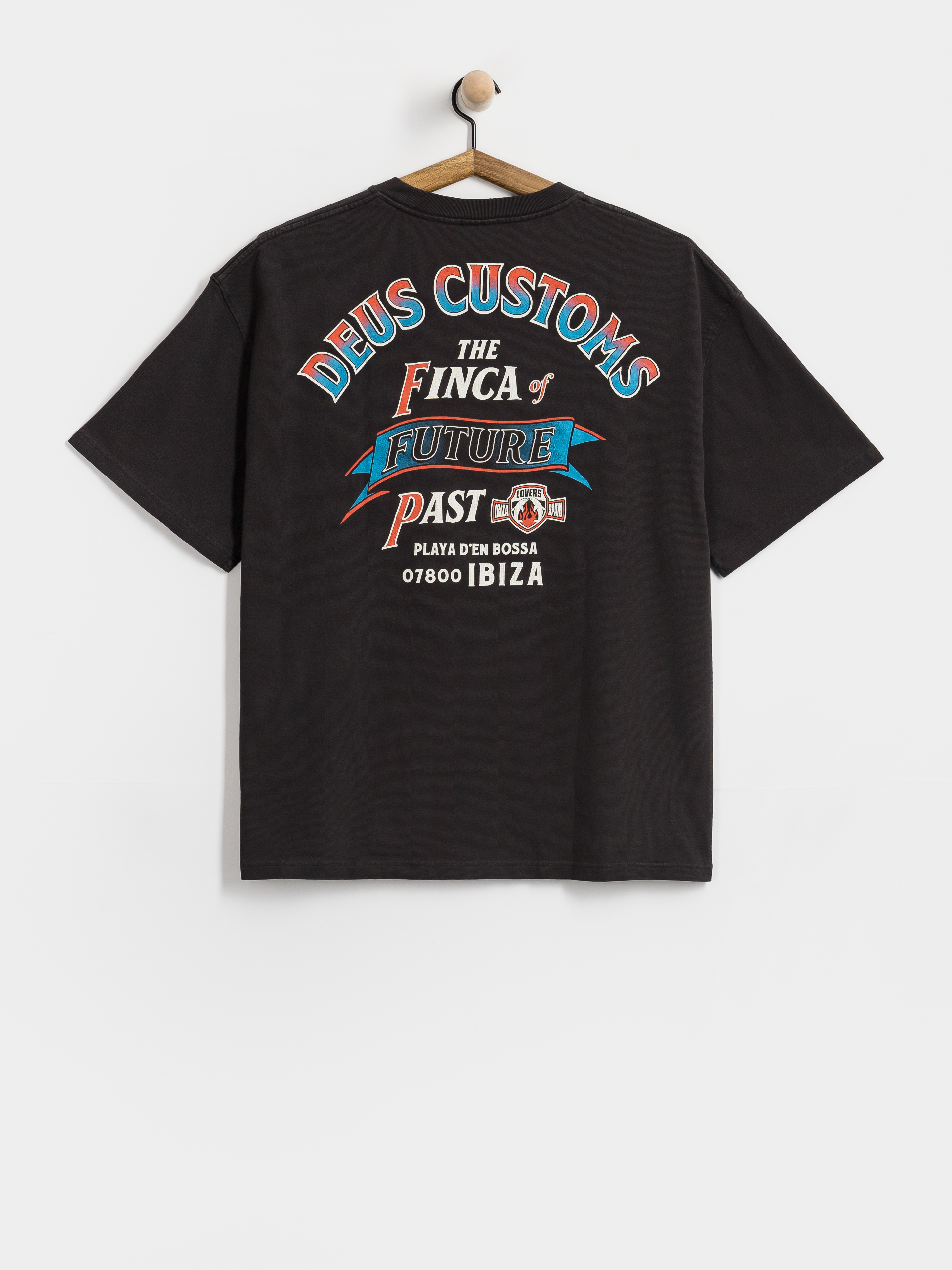 Deus Ex Machina Lovers Os T-shirt (black beauty)