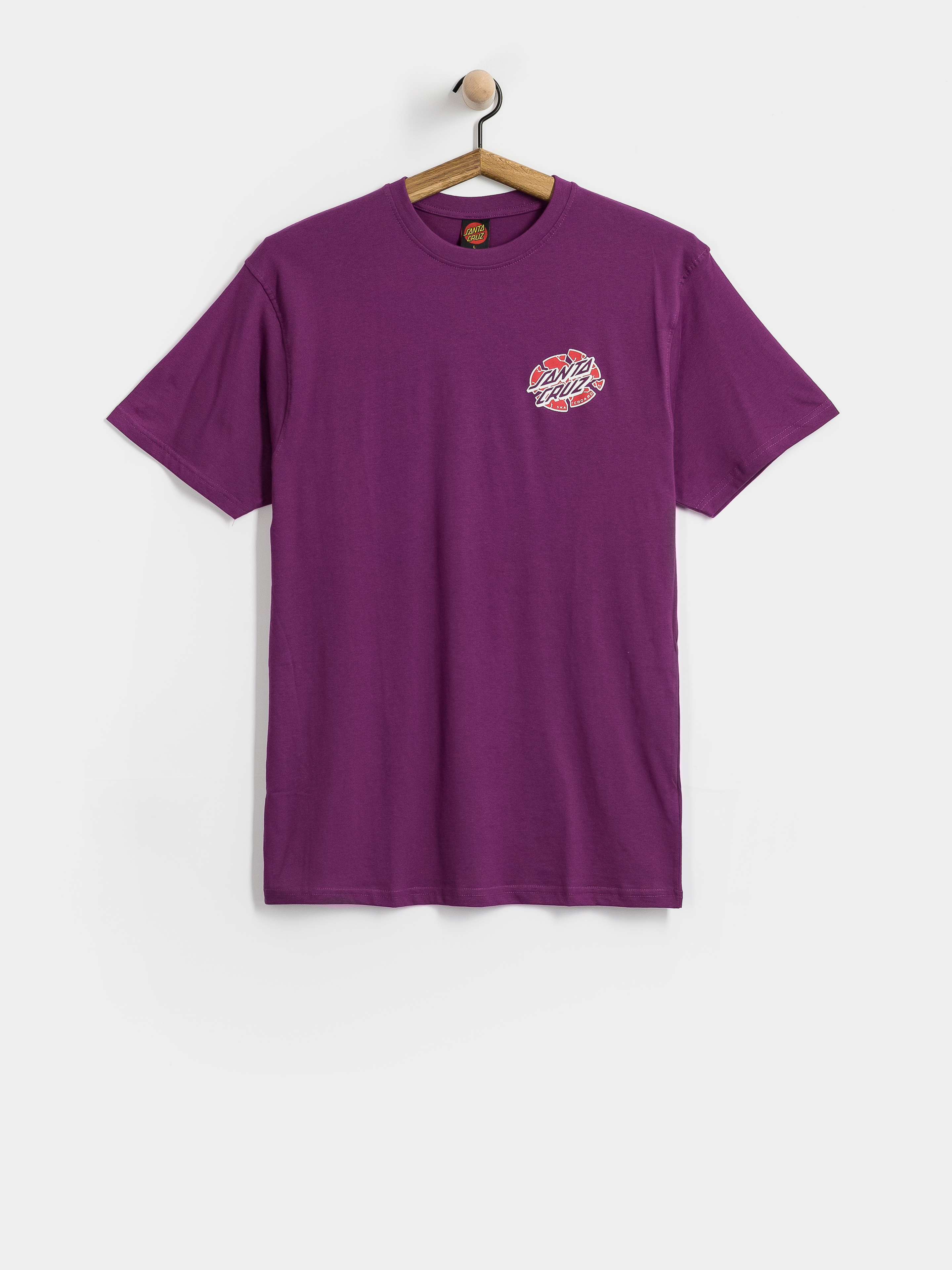 Santa Cruz Grabke Exploding Dot T-shirt (fresh purple)
