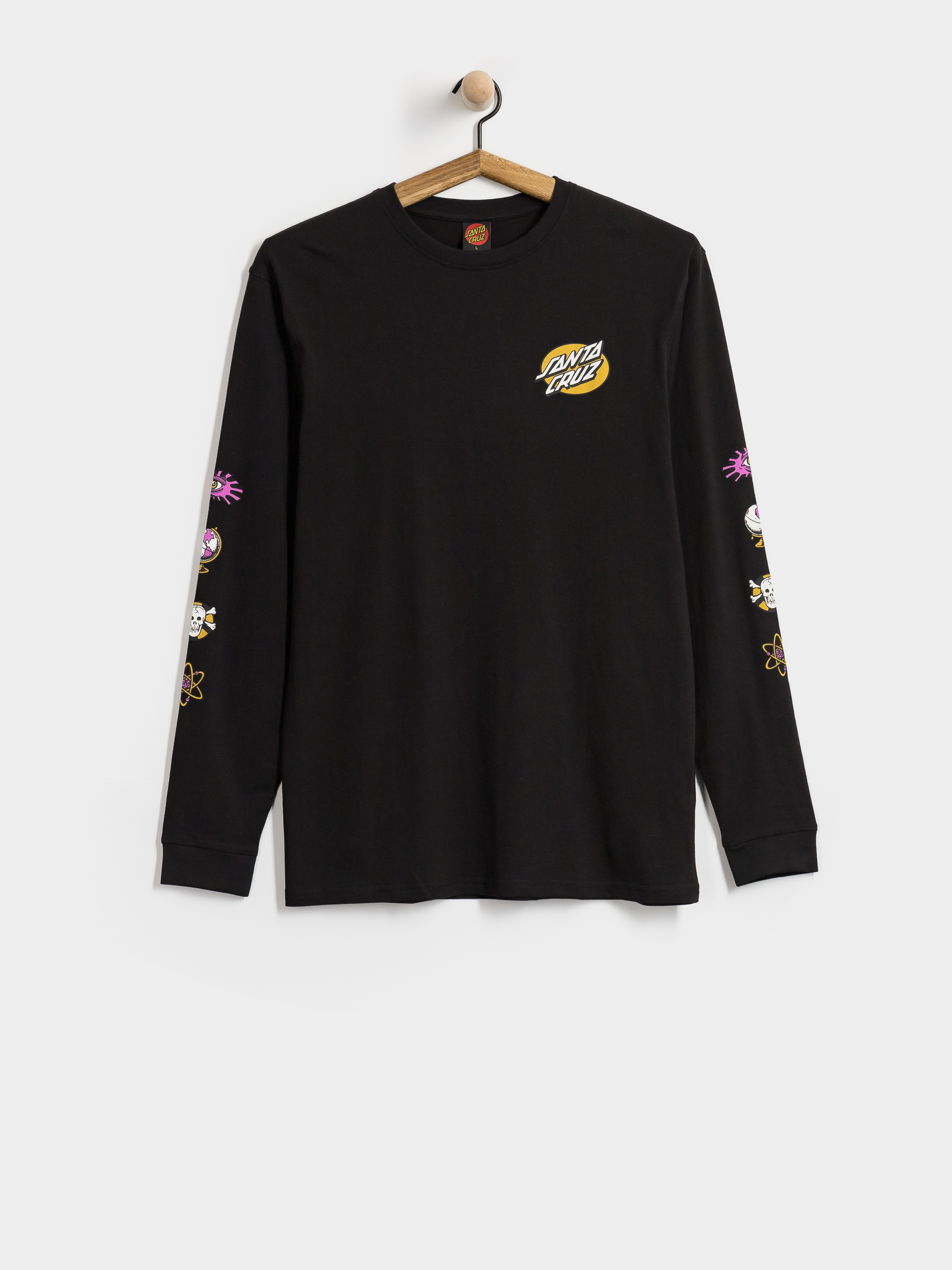 Santa Cruz Knibbs Cryptic Longsleeve (black)