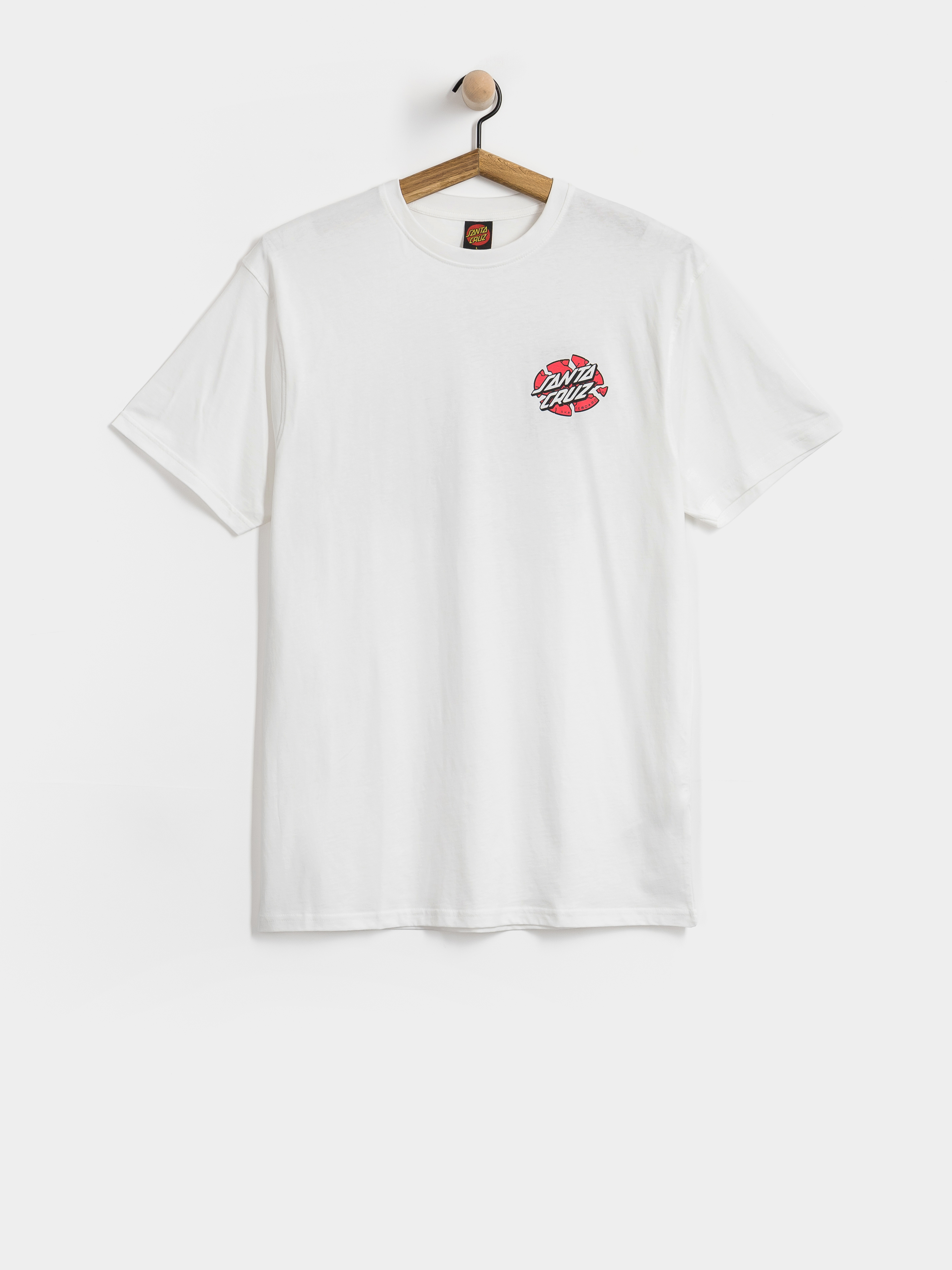 Santa Cruz Grabke Exploding Dot T-shirt (white)