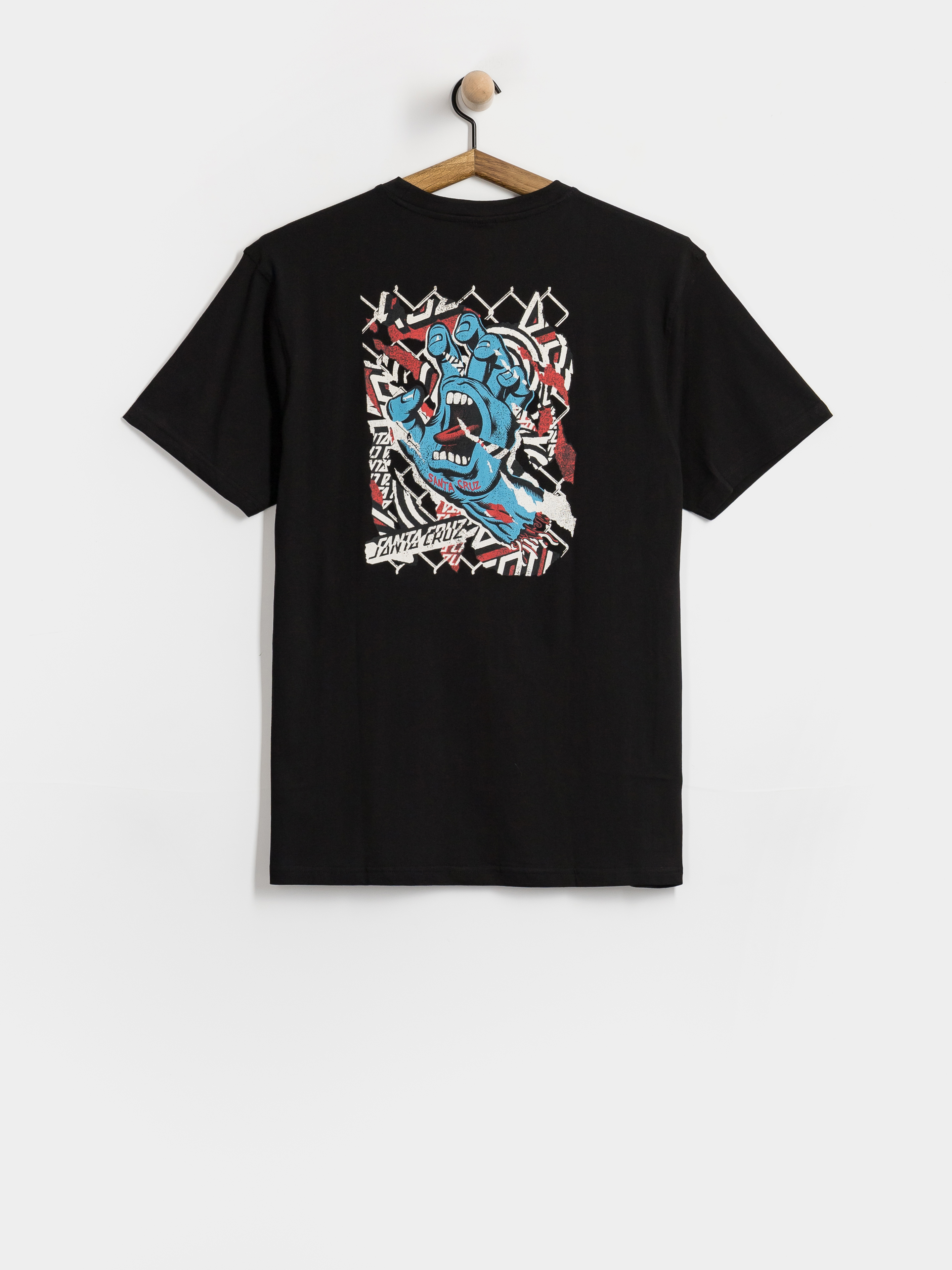 Santa Cruz Damaged Hand T-shirt (black)