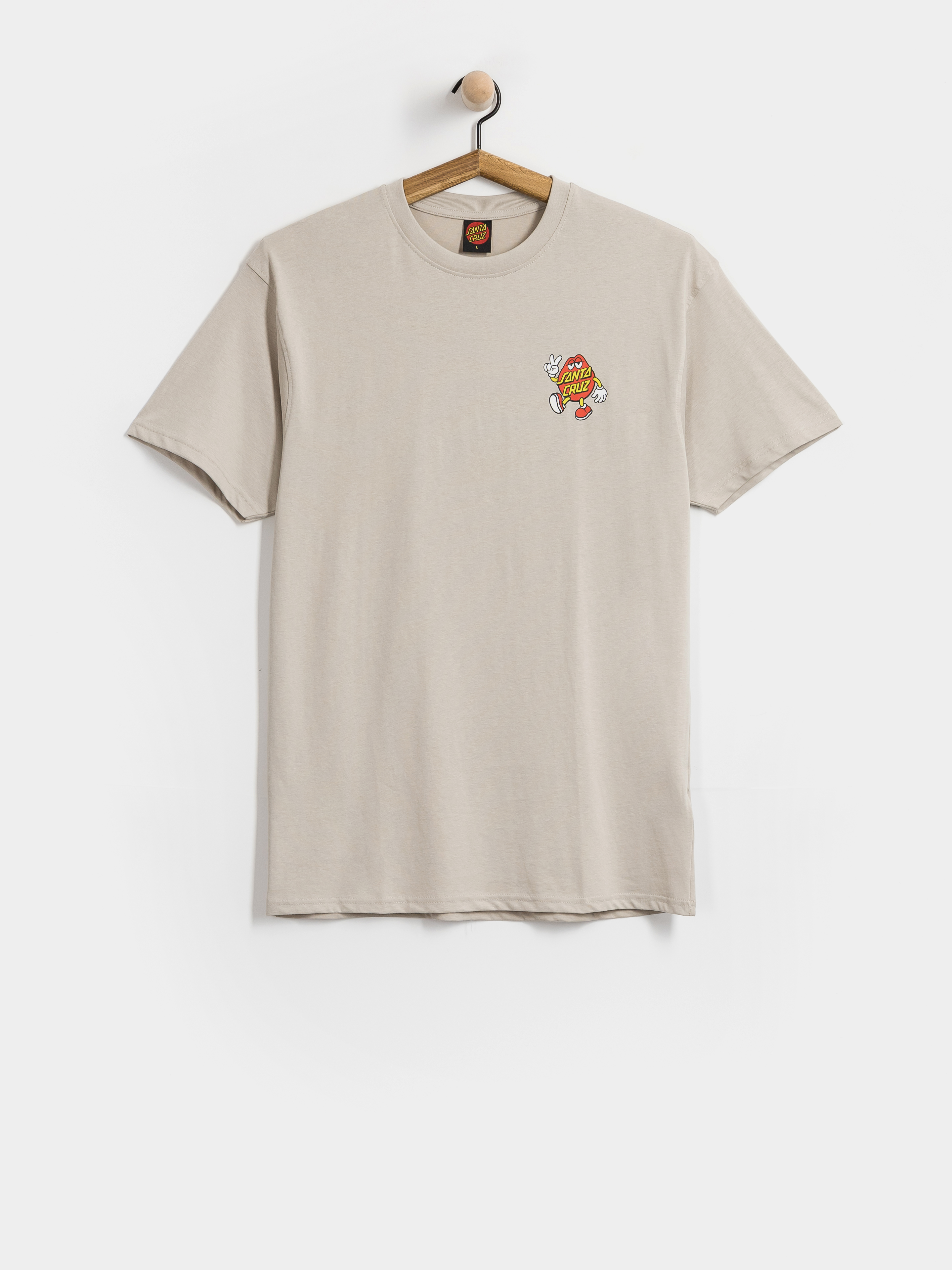 Santa Cruz Dot Dudes T-shirt (warm grey)