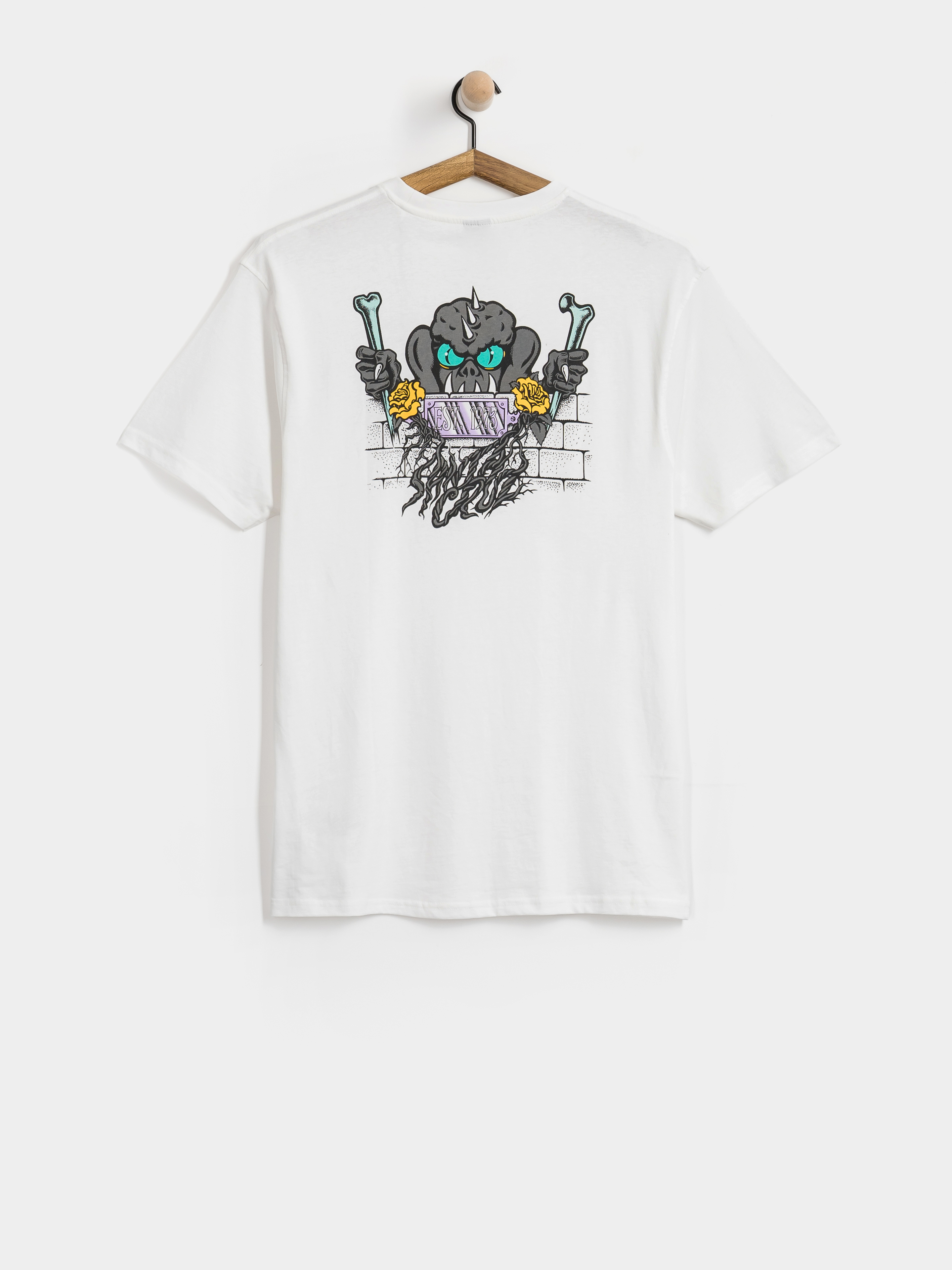 Santa Cruz Rankine Monster T-shirt (white)