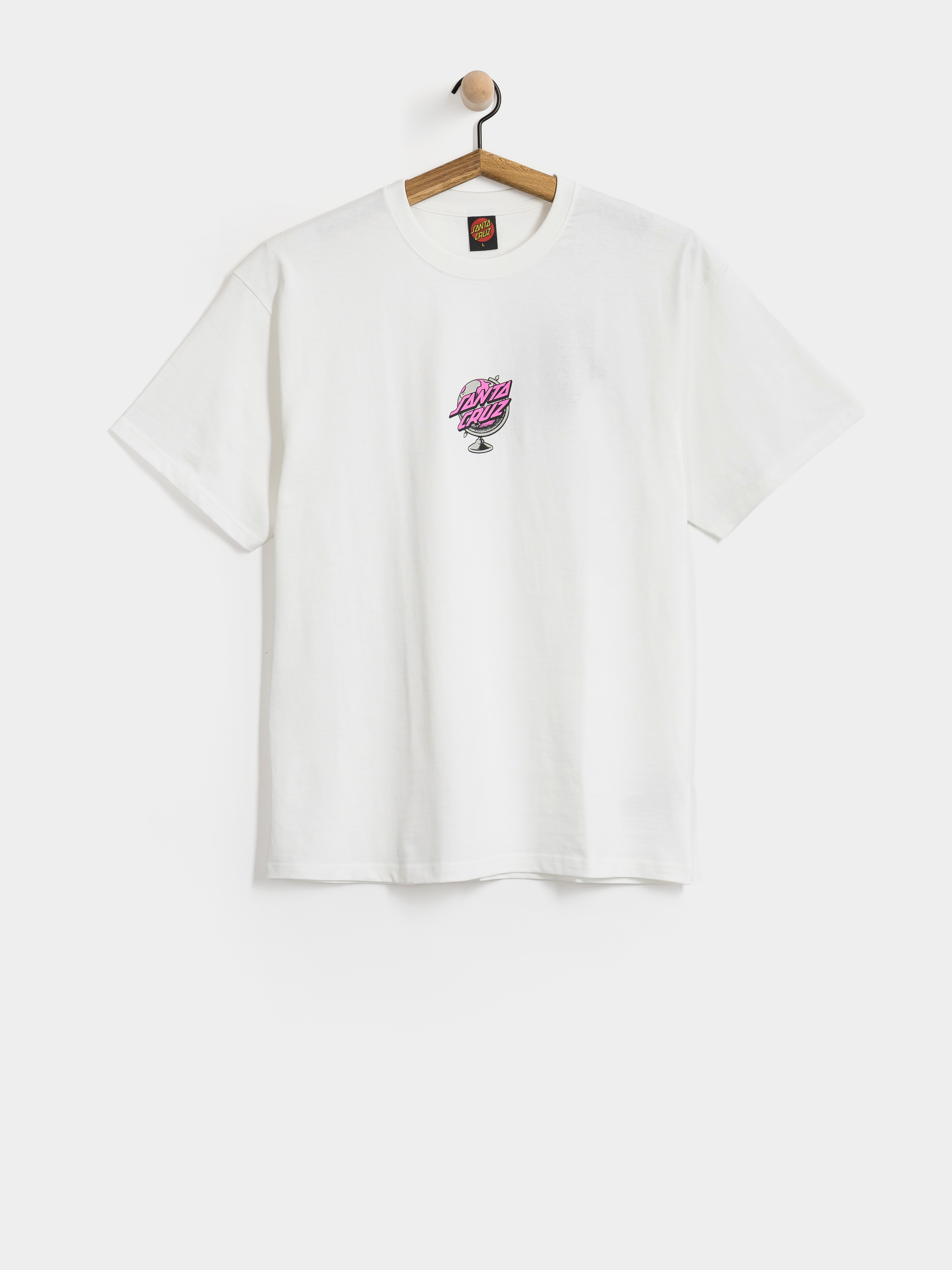 Santa Cruz Knibbs Cryptic World Centre T-shirt (white)