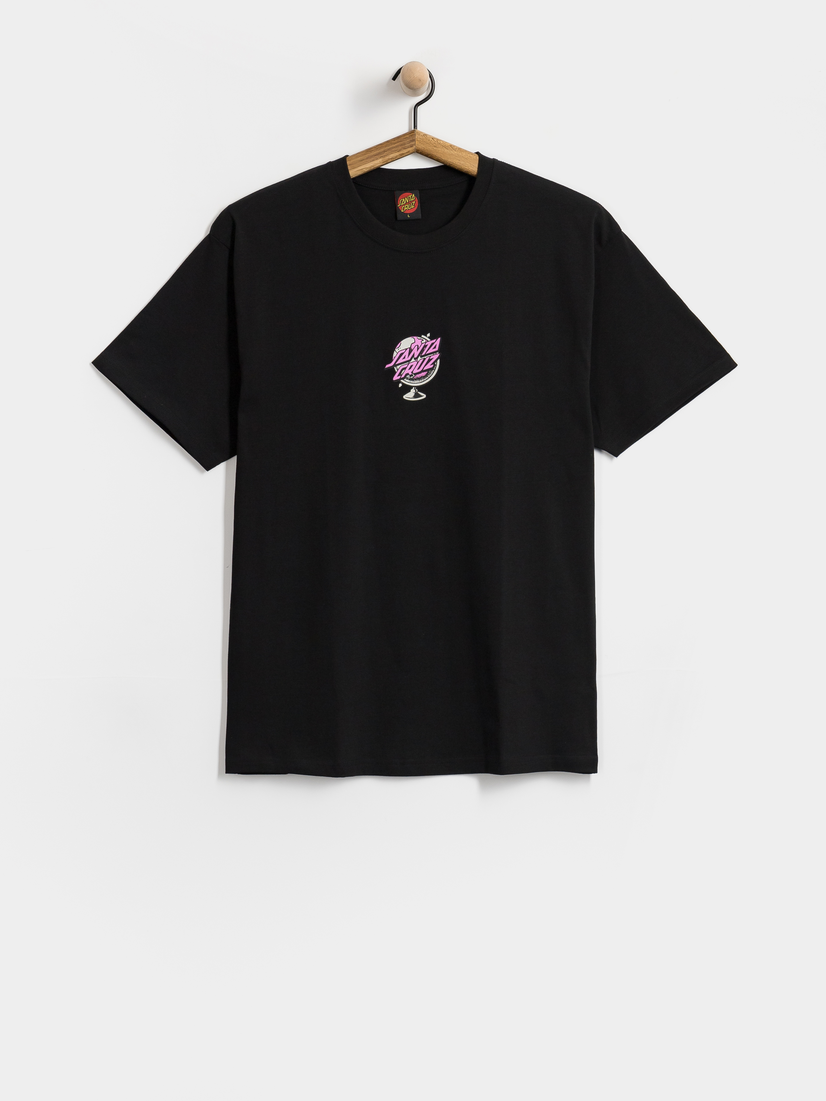 Santa Cruz Knibbs Cryptic World Centre T-shirt (black)