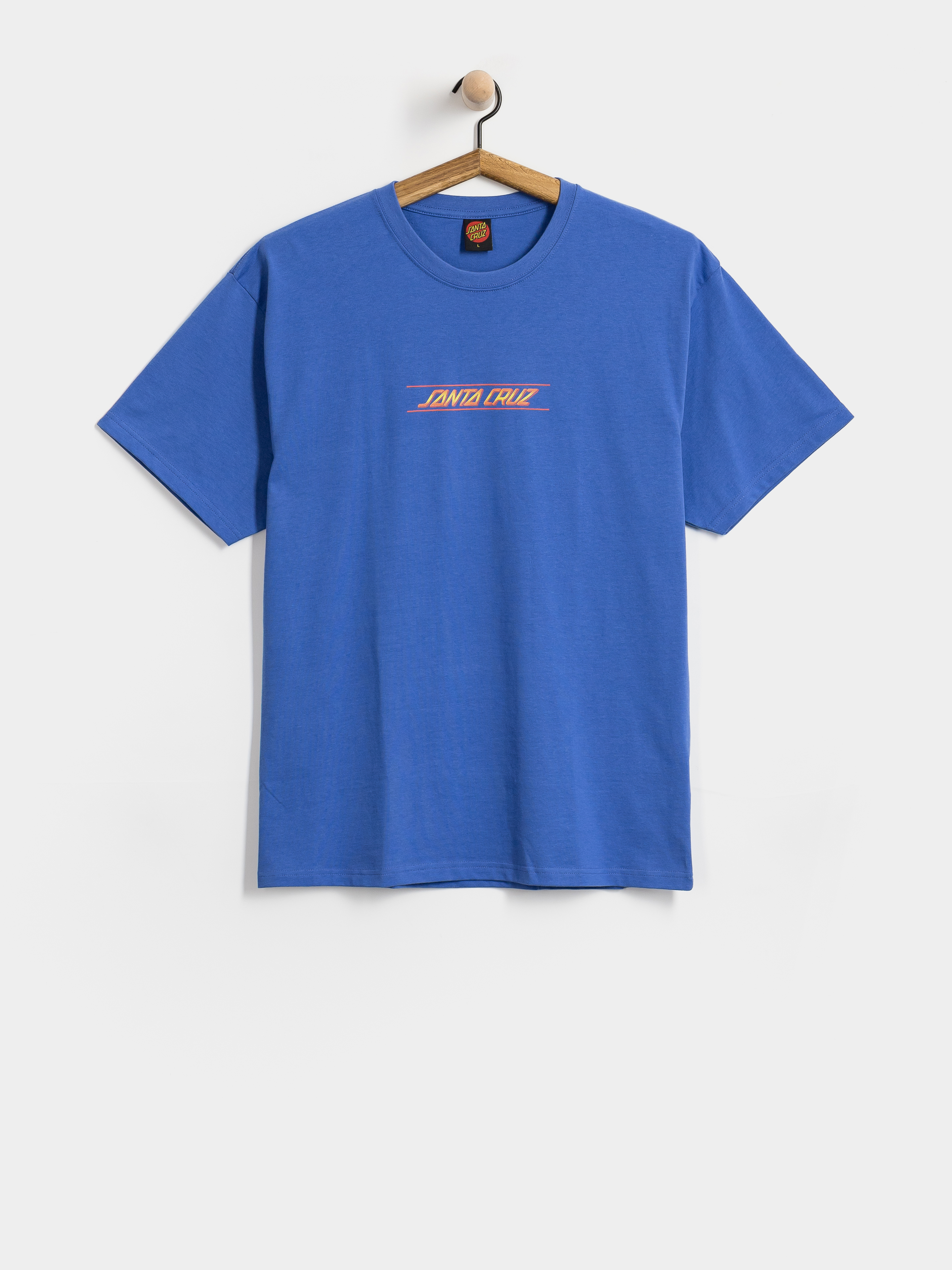 Santa Cruz Classic Fade Strip Centre T-shirt (sapphire)