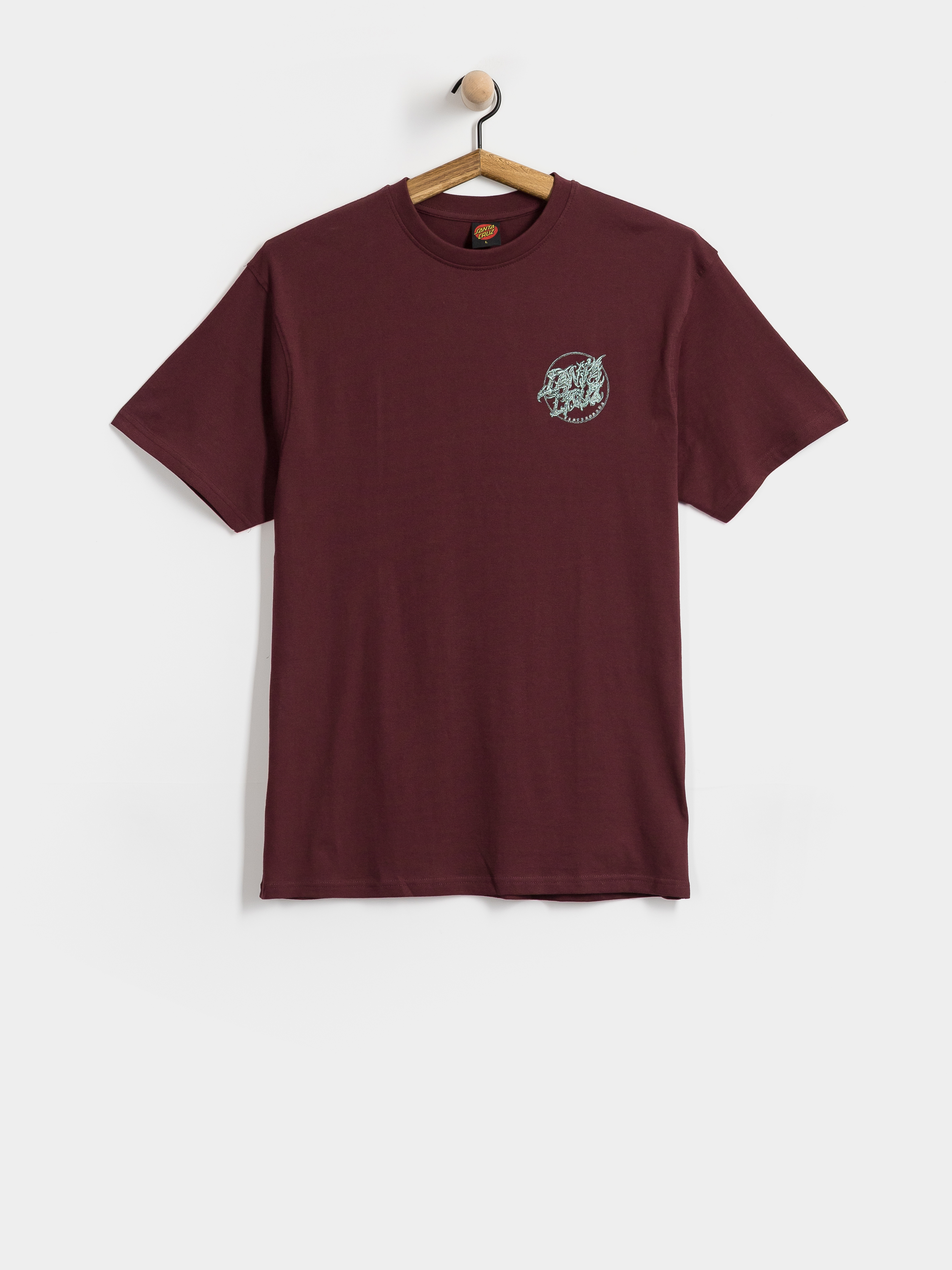 Santa Cruz Scourge Dot T-Shirt (dark plum)