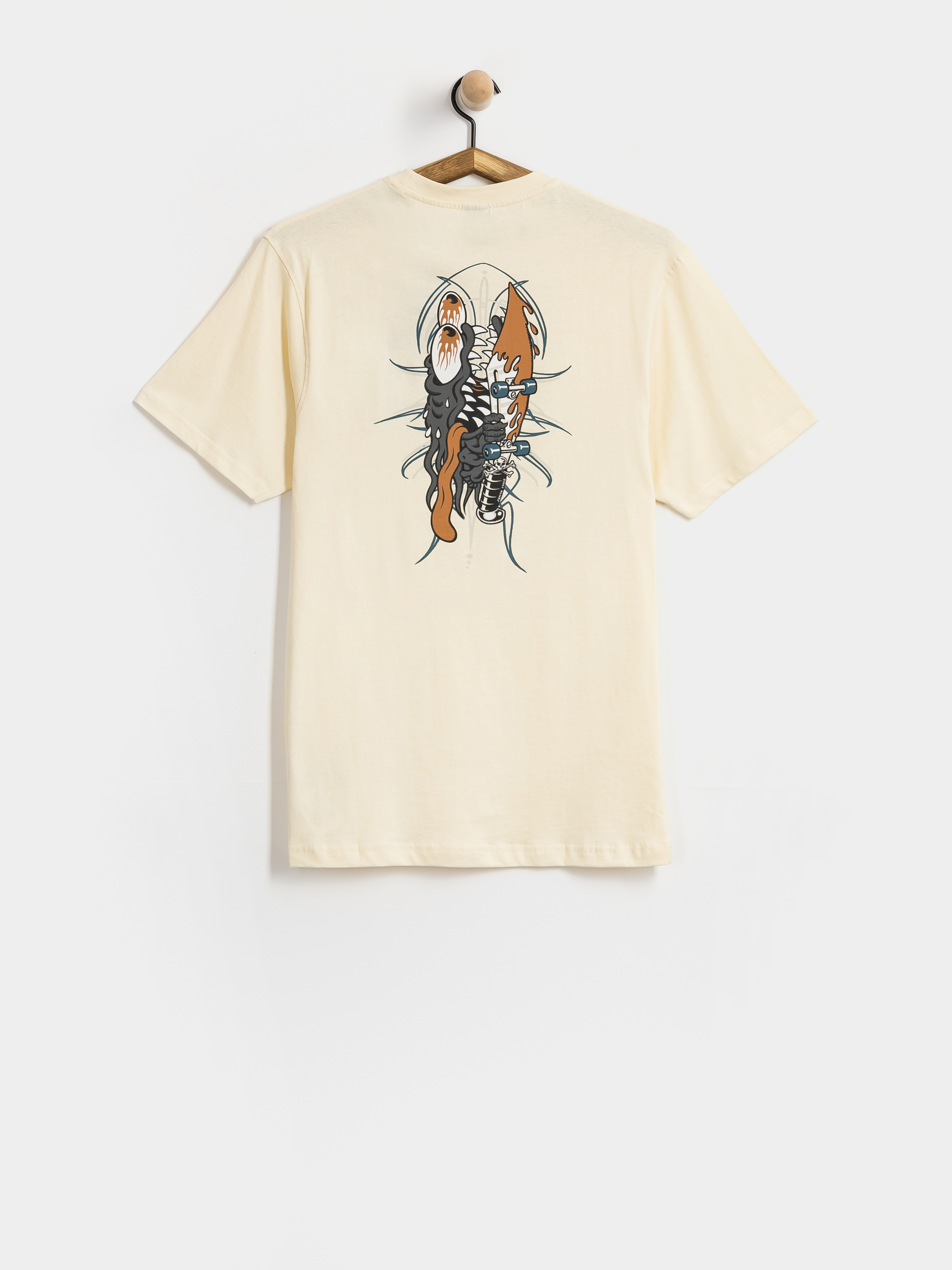Santa Cruz Meek Pinstripe Slasher T-Shirt (wax paper)