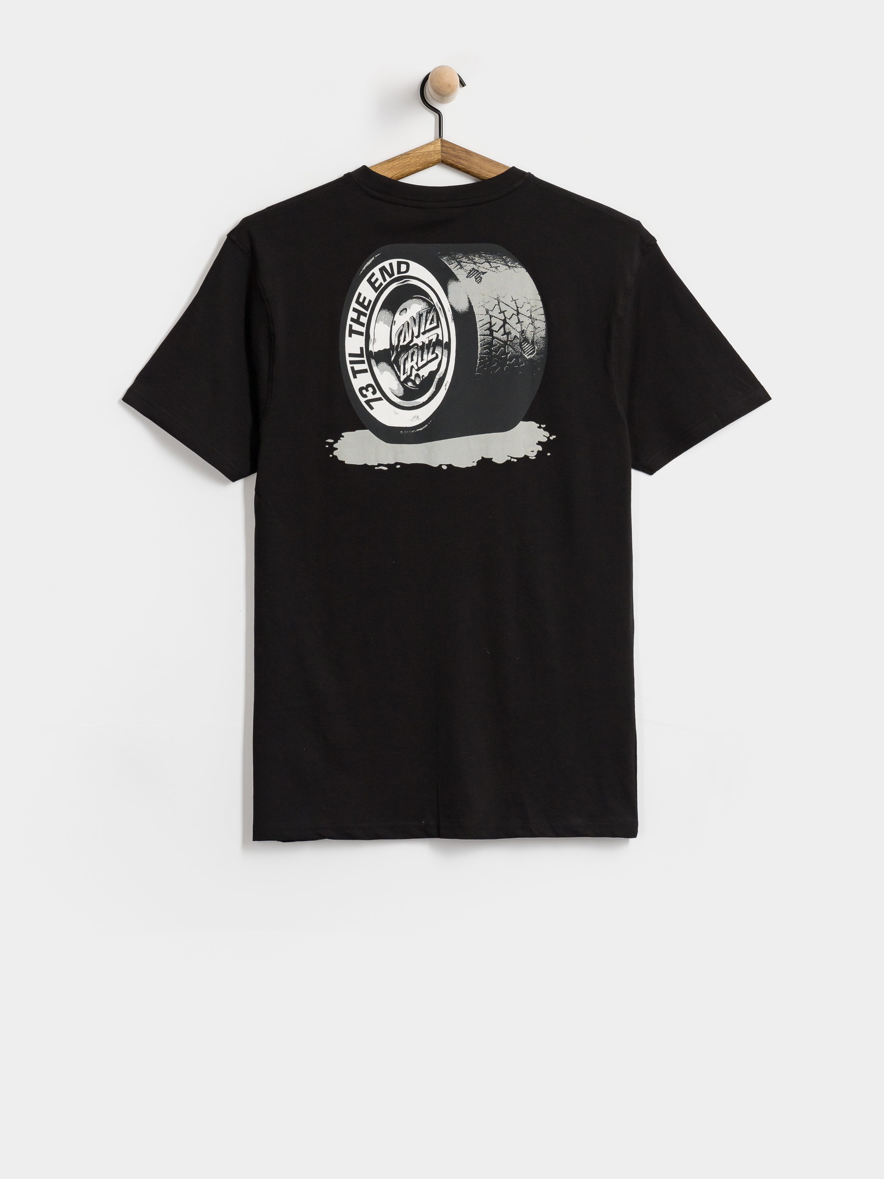 Santa Cruz Tte Tired Dot T-Shirt (black)