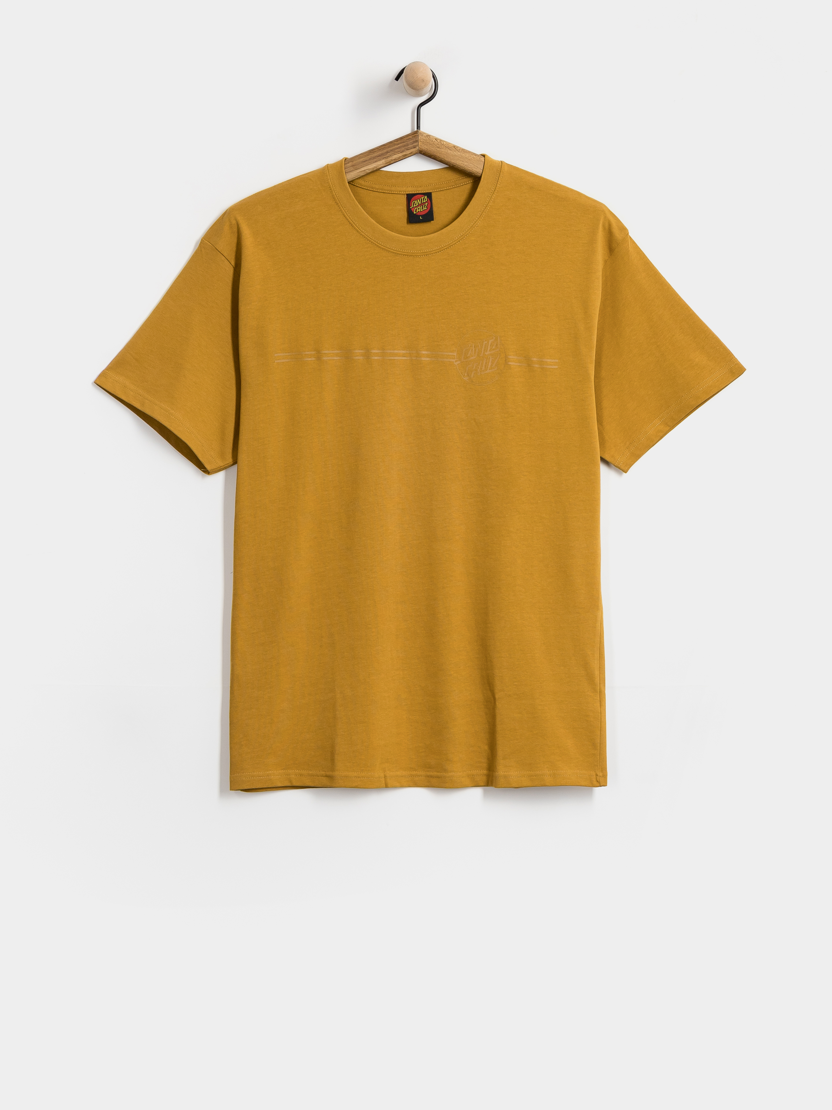 Santa Cruz Tonal Opus Dot Stripe T-Shirt (bronze)