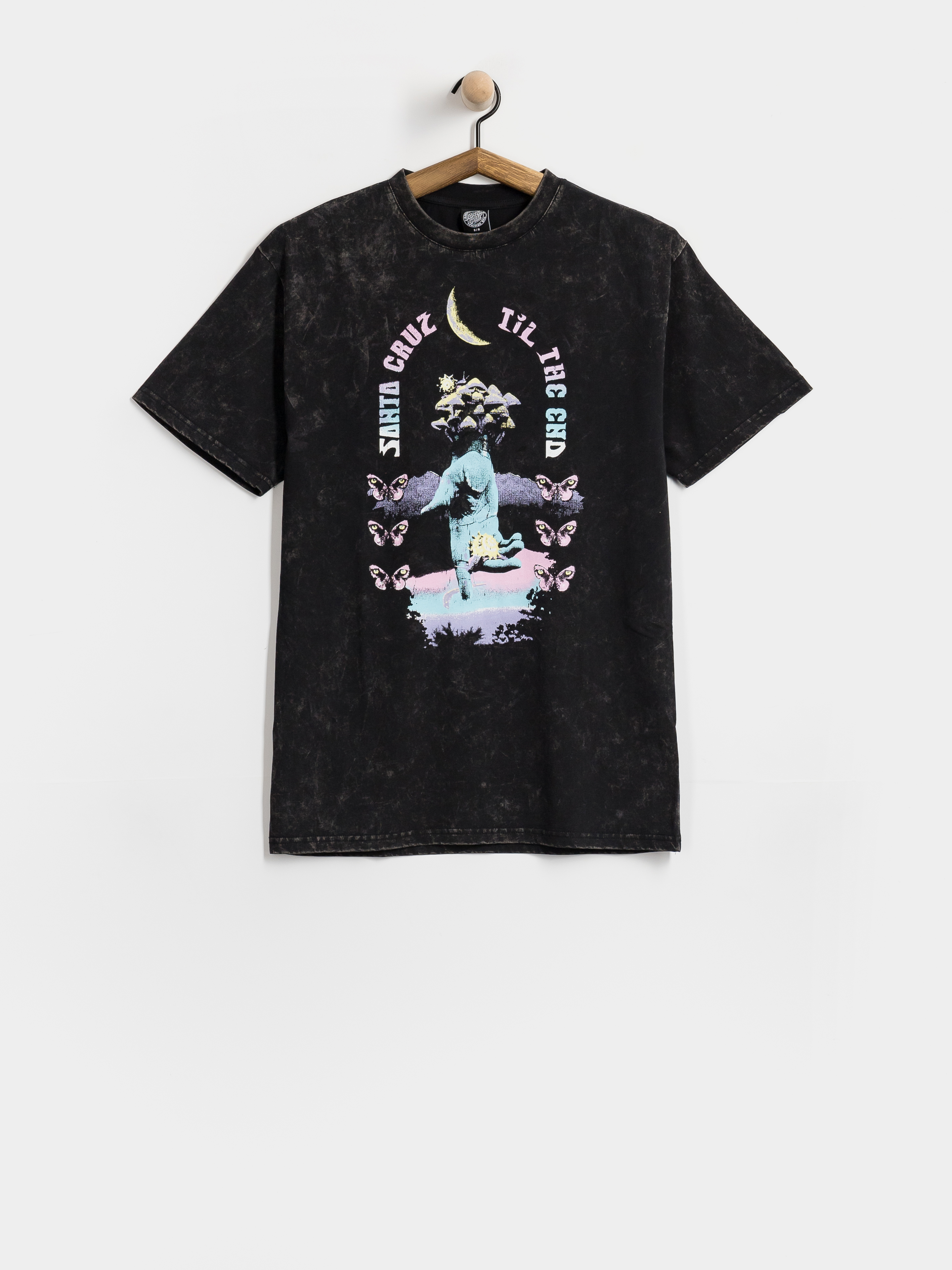 Santa Cruz Night Visions Wmn T-Shirt (black acid wash)