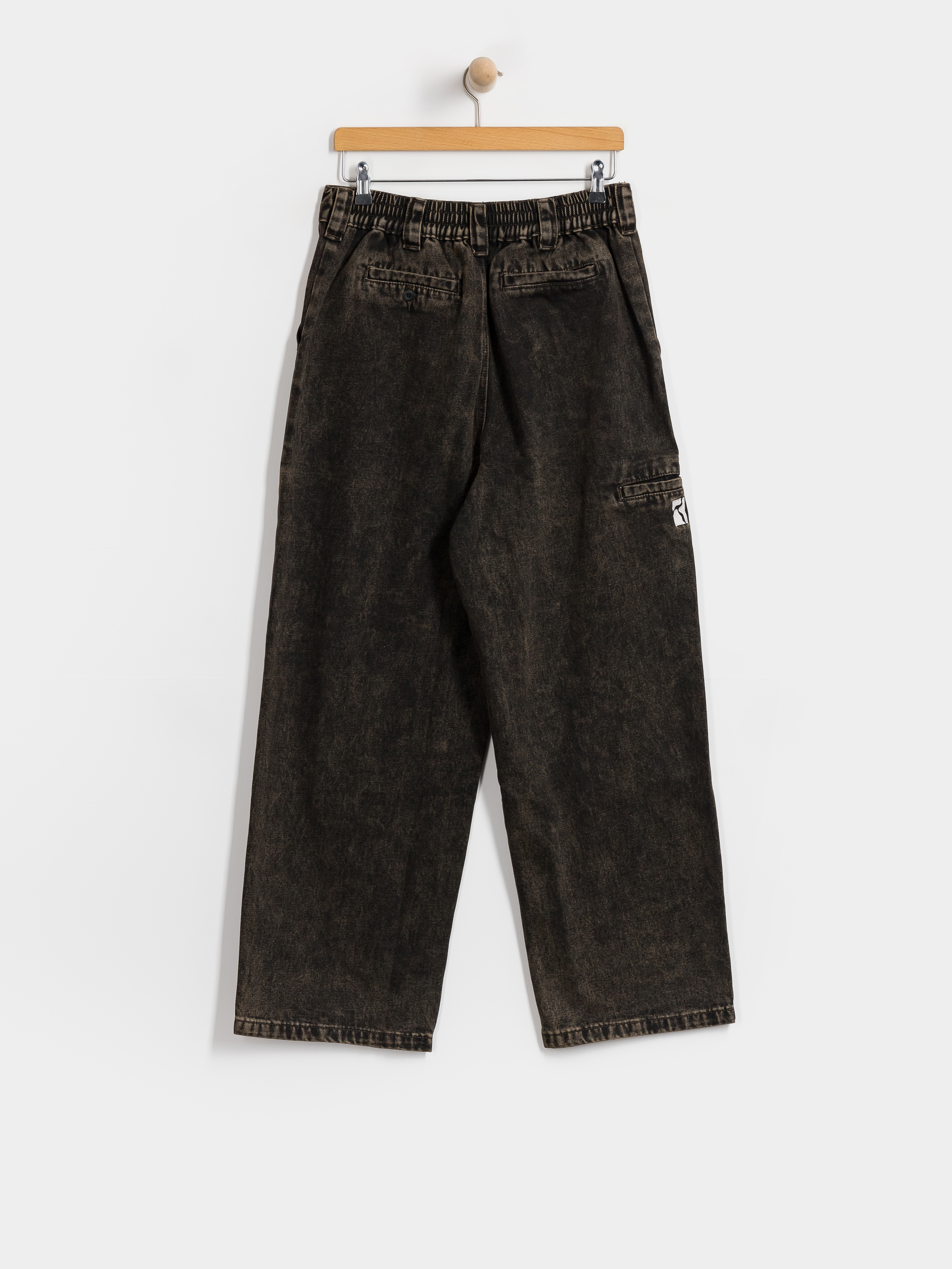 Poetic Collective Painter Pants (brown acid denim wash)
