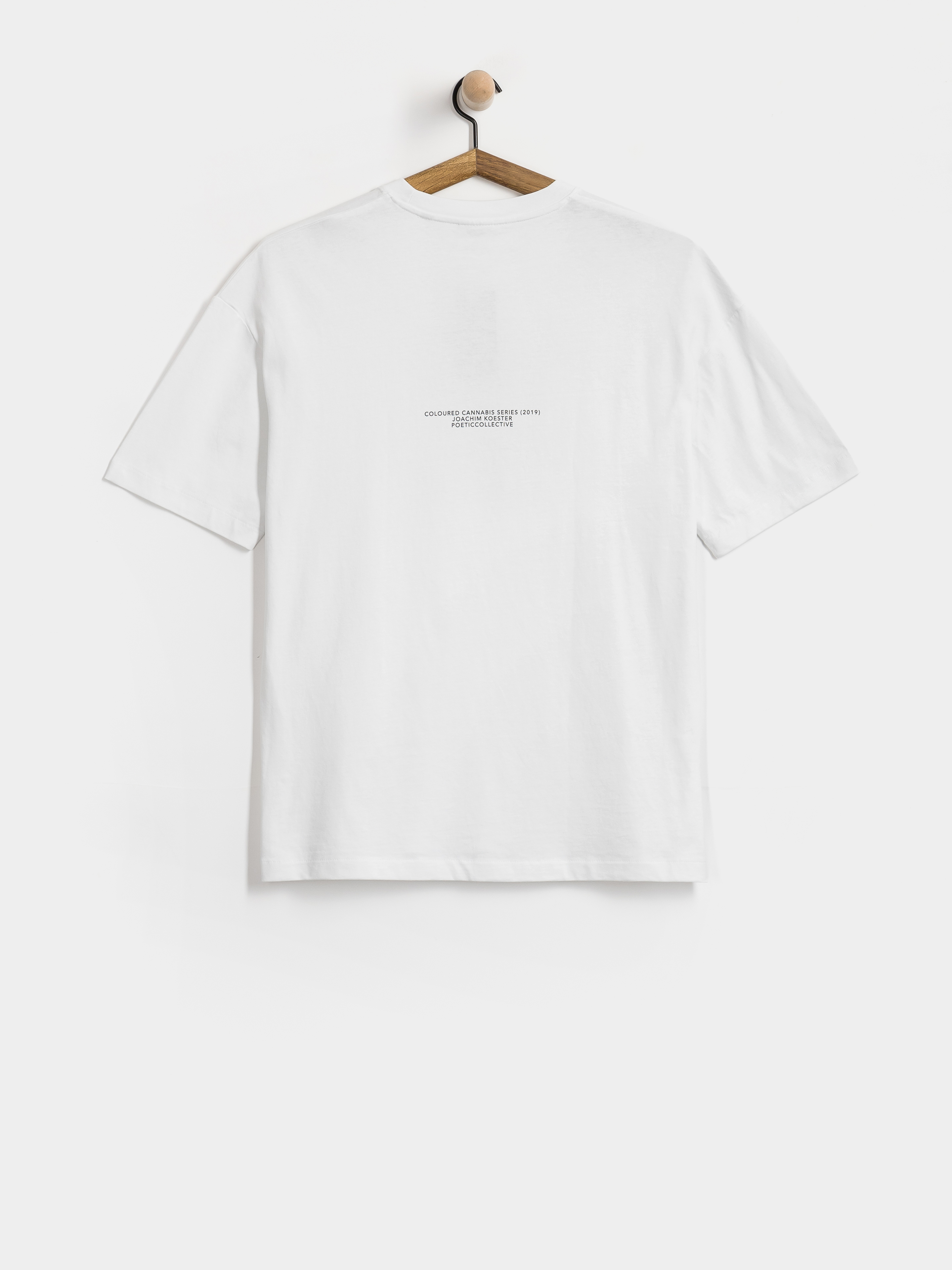 Poetic Collective Coloured Cannabis Series 1 T-shirt (white)