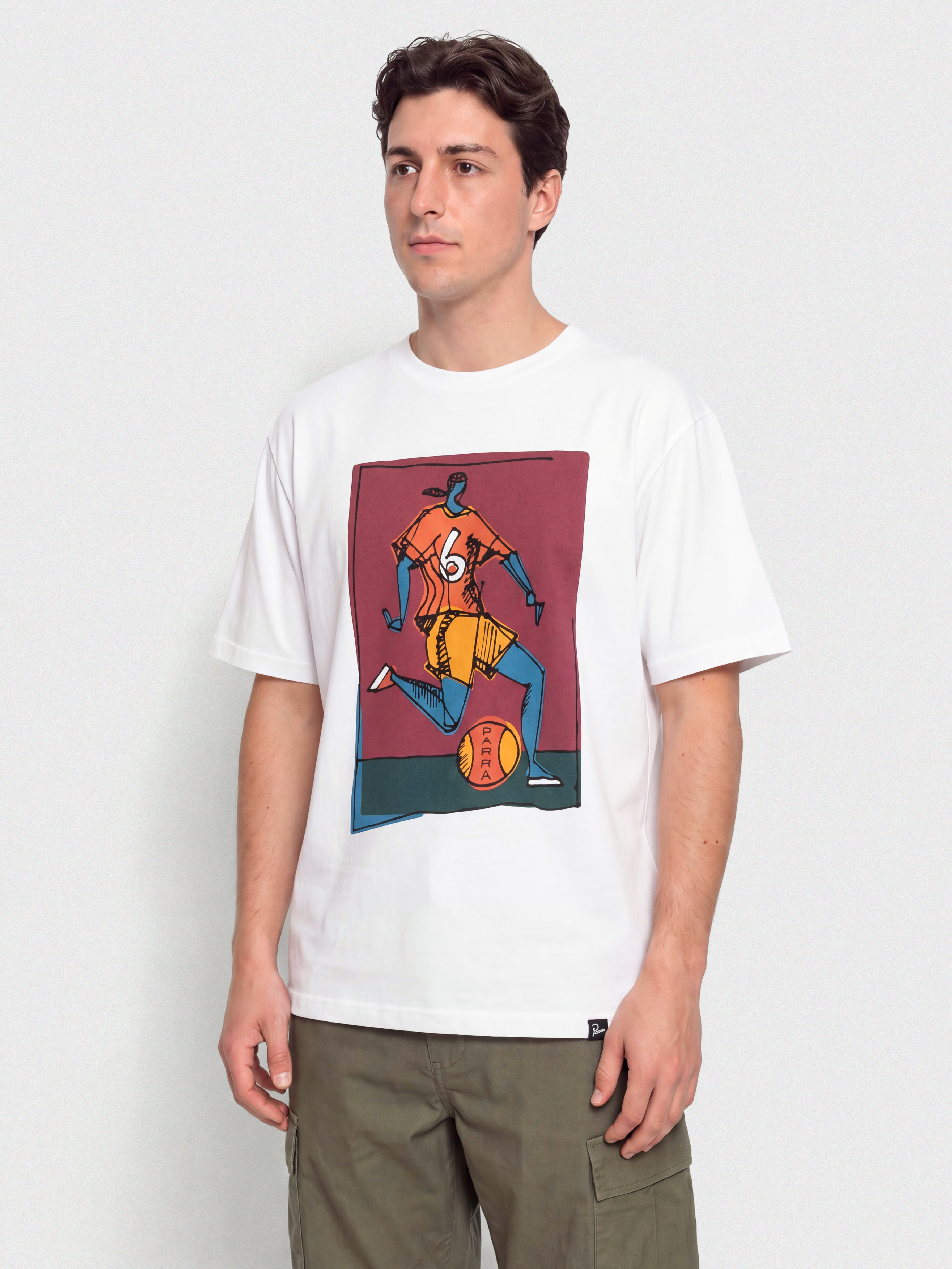 by Parra T-Shirt Kicked Around (white)