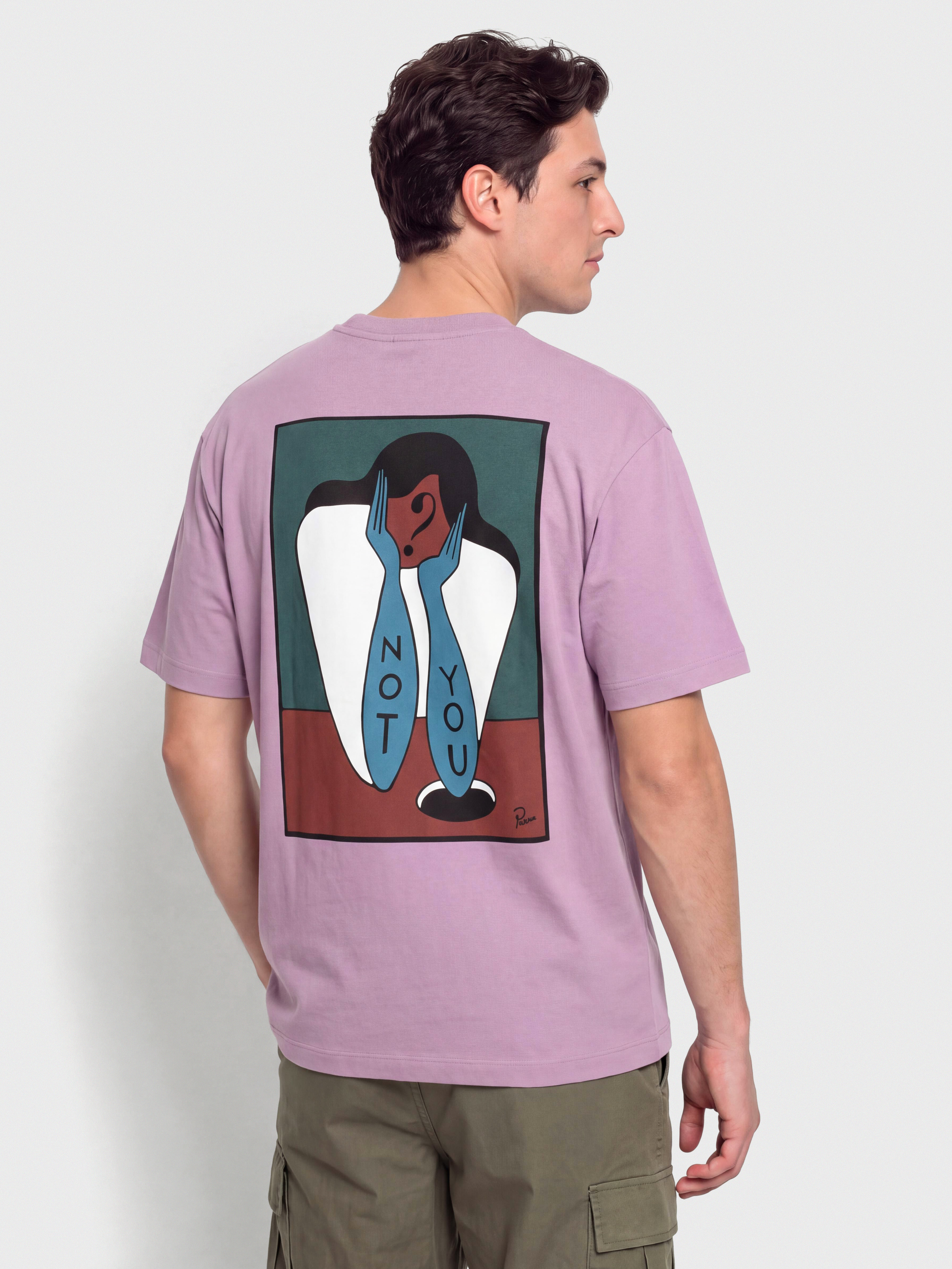 by Parra T-Shirt Not You (purple)