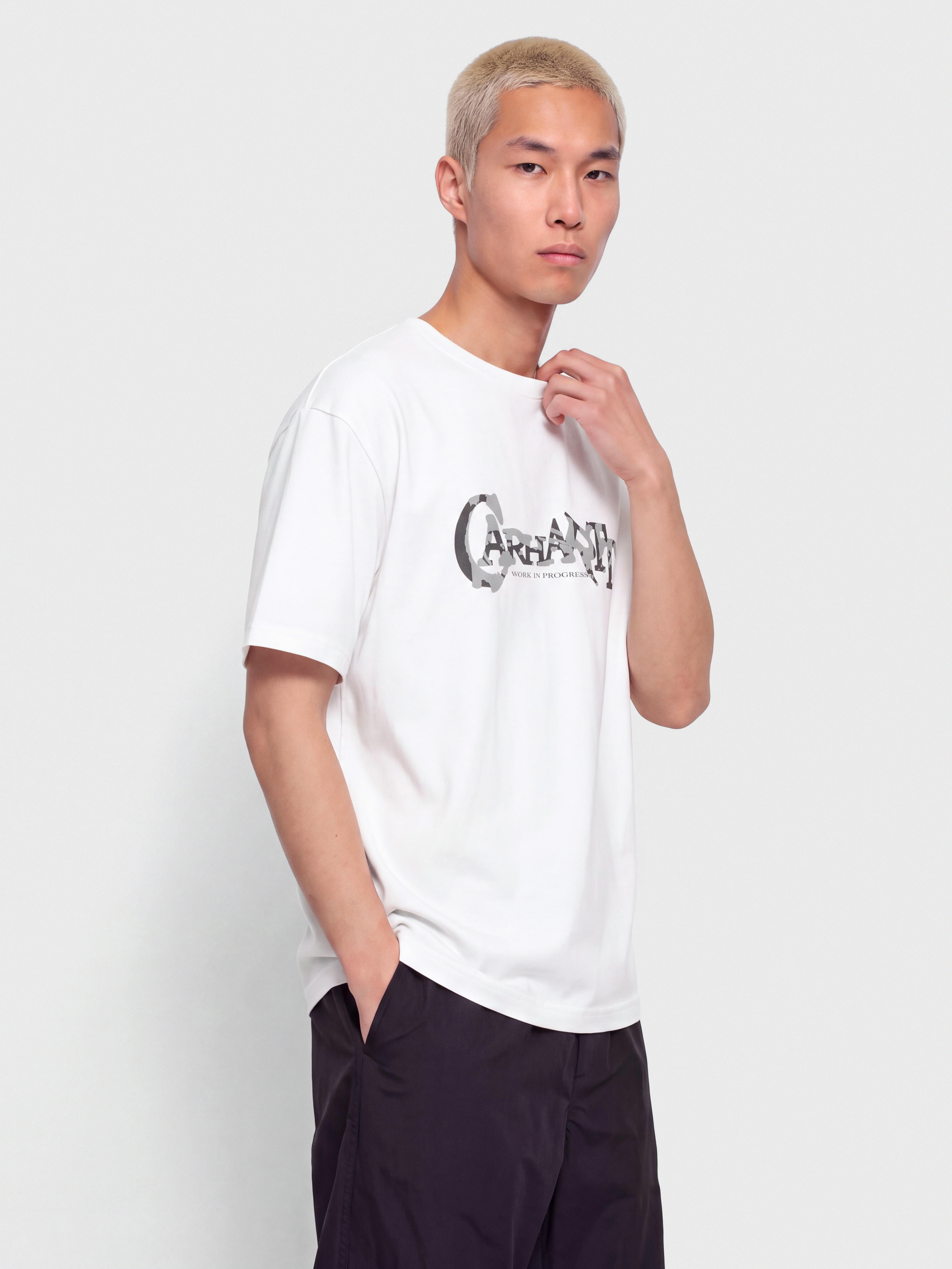 Carhartt WIP Chinsel Script T-Shirt (white)