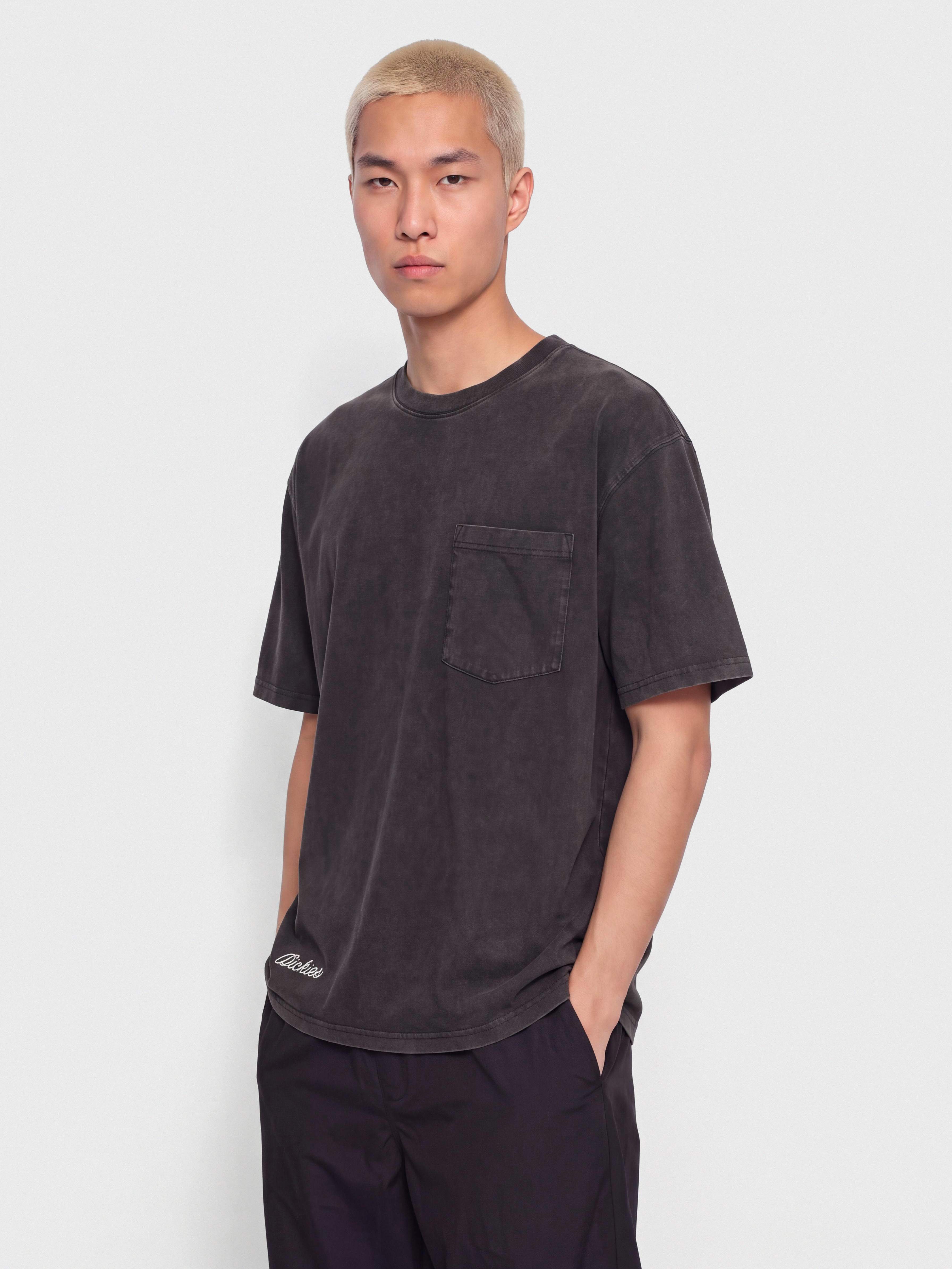 Dickies T-Shirt Baker Pocket (black)