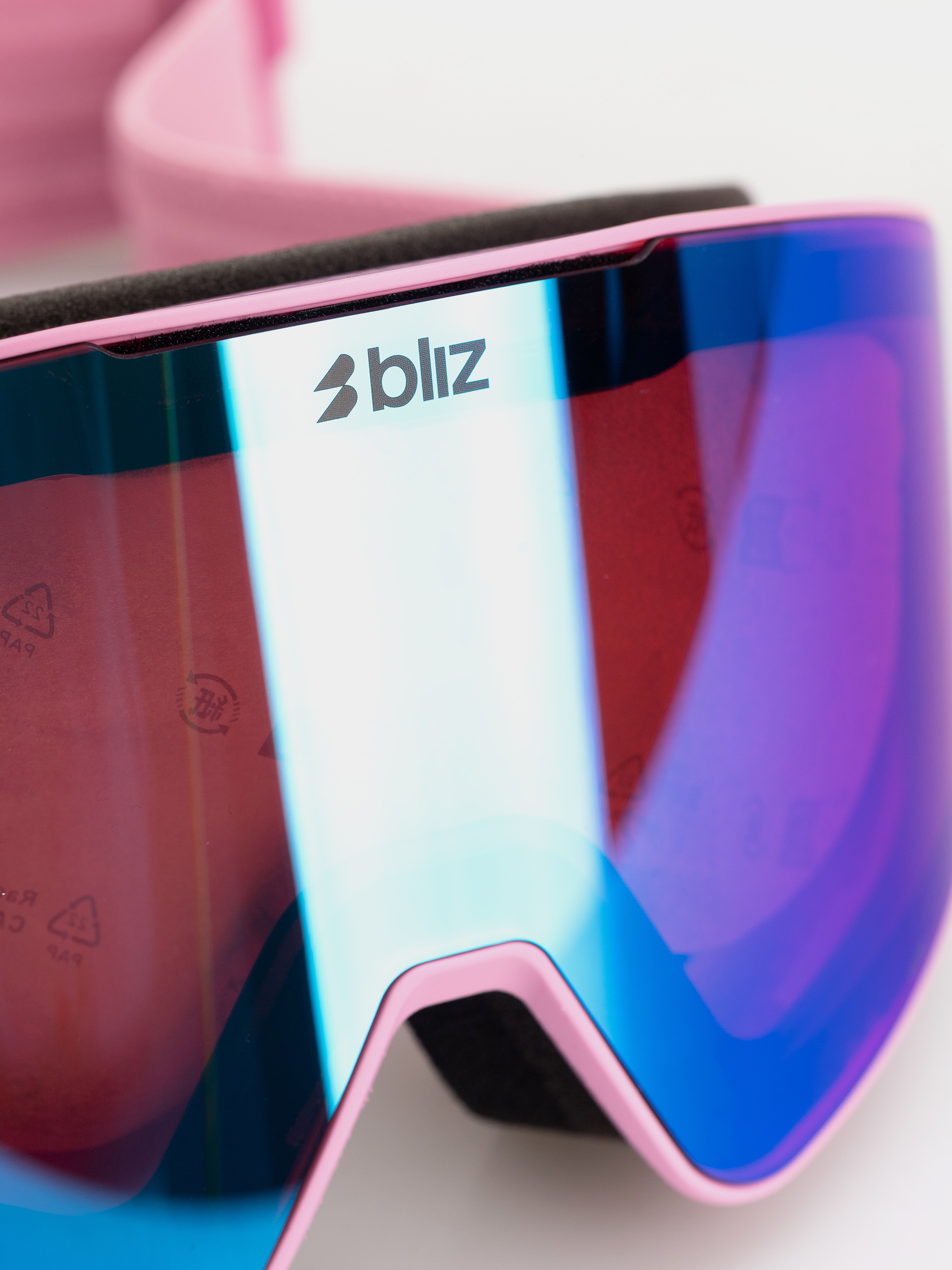 Bliz Goggles G001S (matte pink/n o n violet&blue)