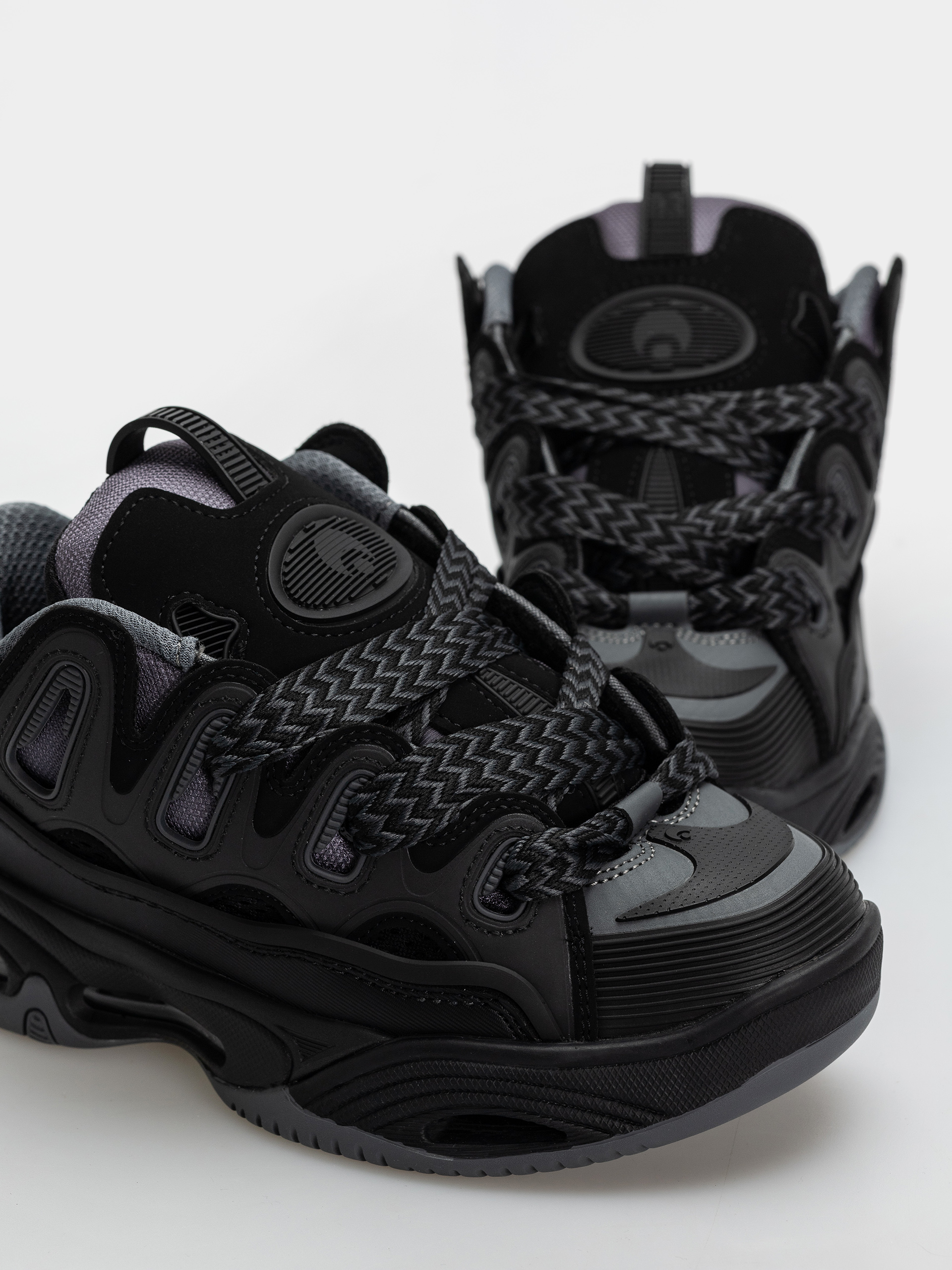 Osiris Shoes D3 2001 (black/charcoal/zigzag)