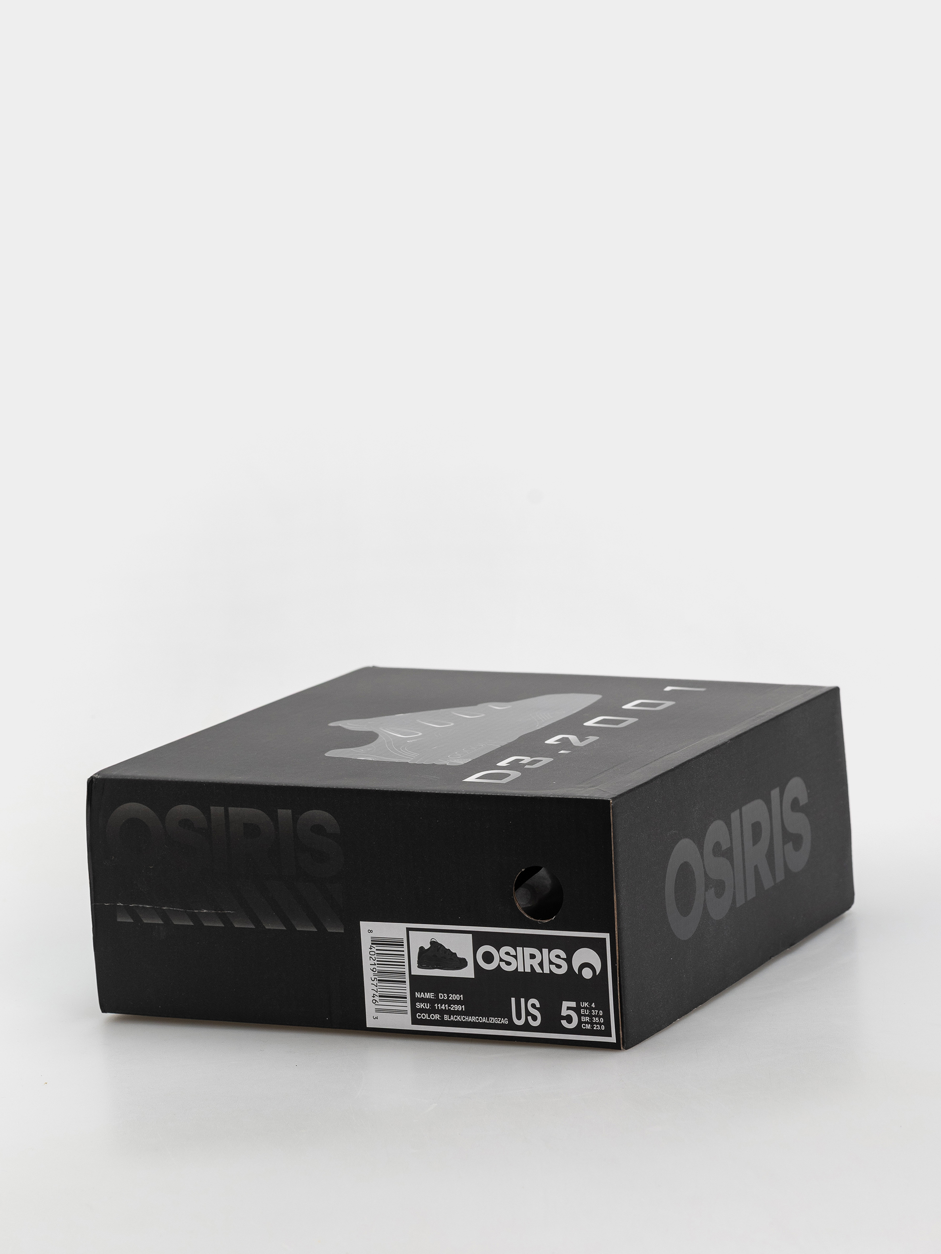 Osiris Shoes D3 2001 (black/charcoal/zigzag)