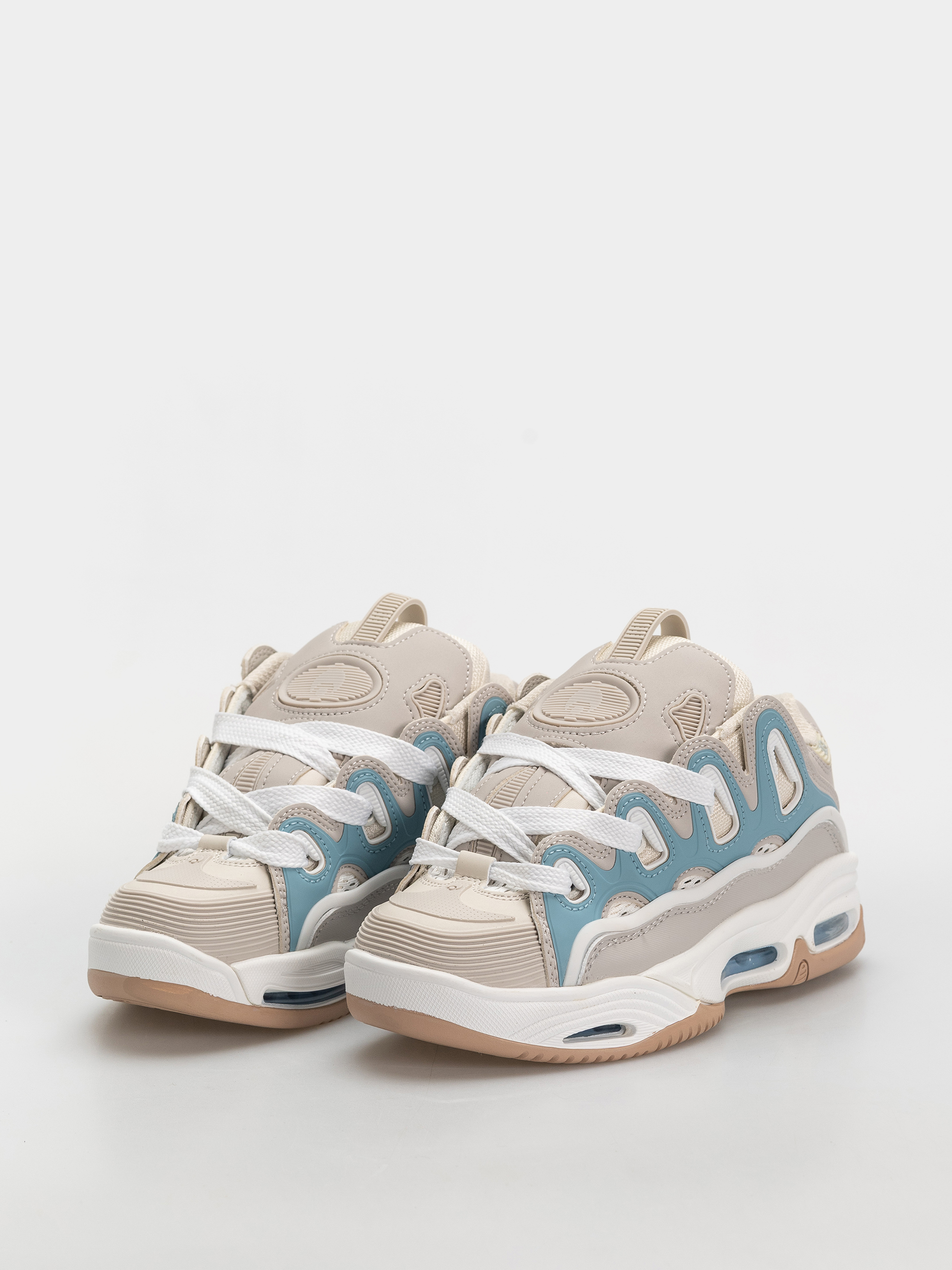 Osiris Shoes D3 2001 (sand/baby blue/tan)