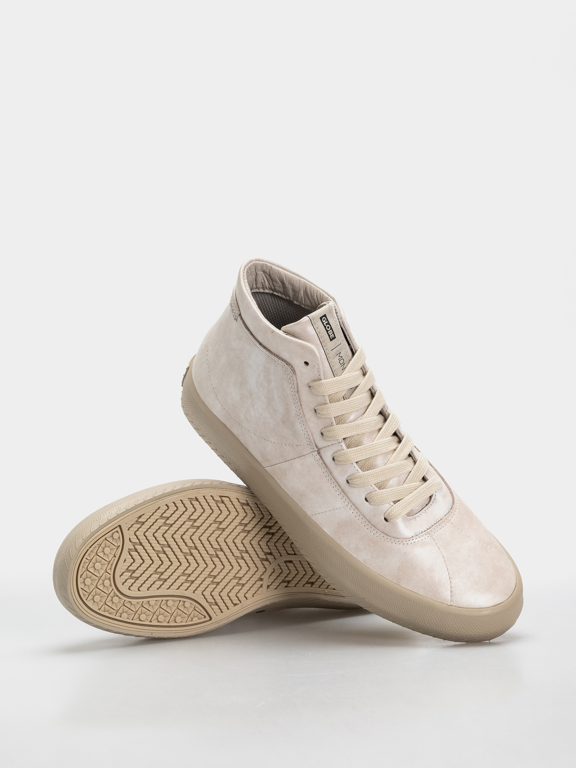 Globe Schuhe Melbek High (white pearlized/montano)