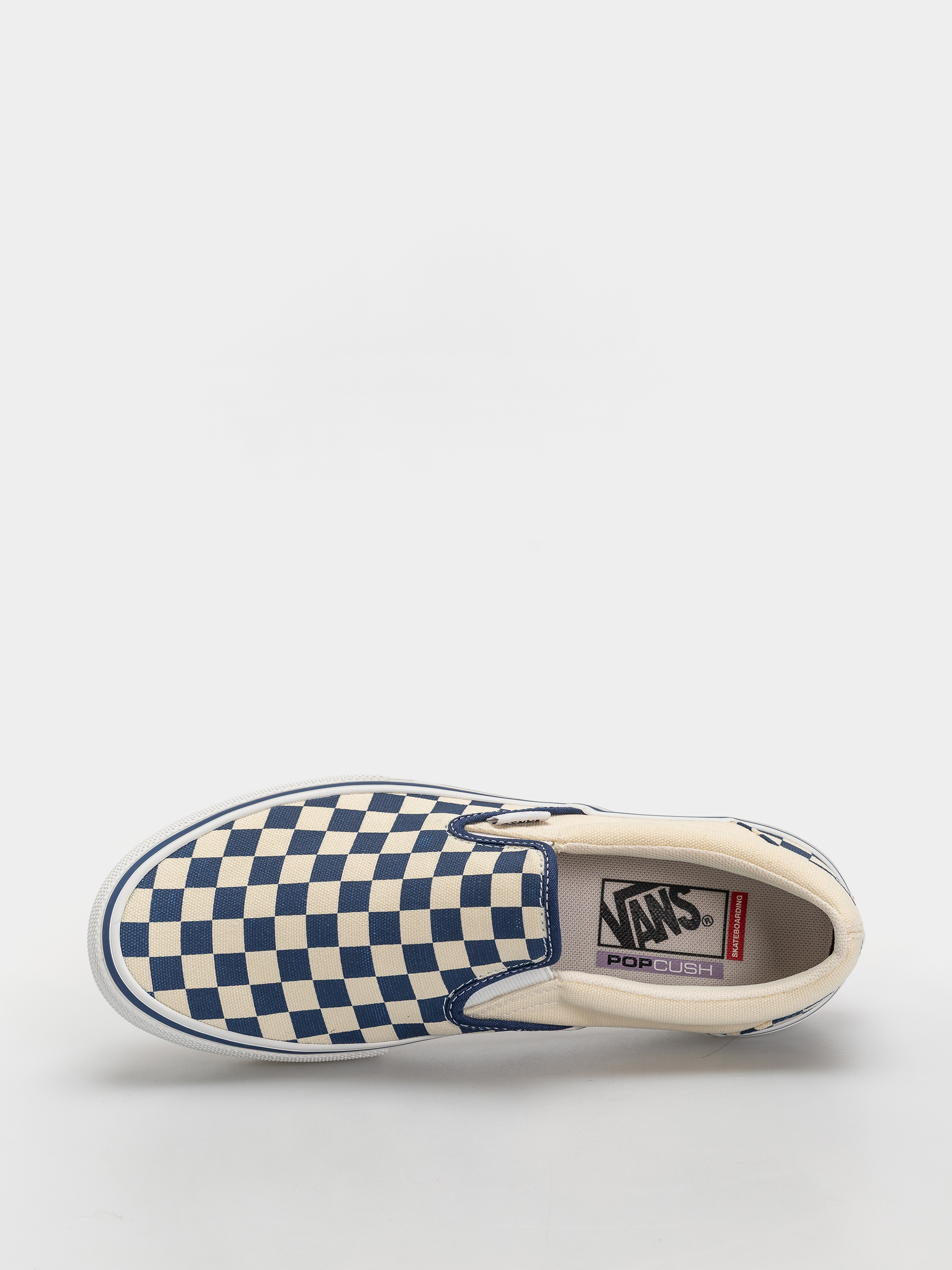 Vans Schuhe Skate Slip On (blue checkerboard)