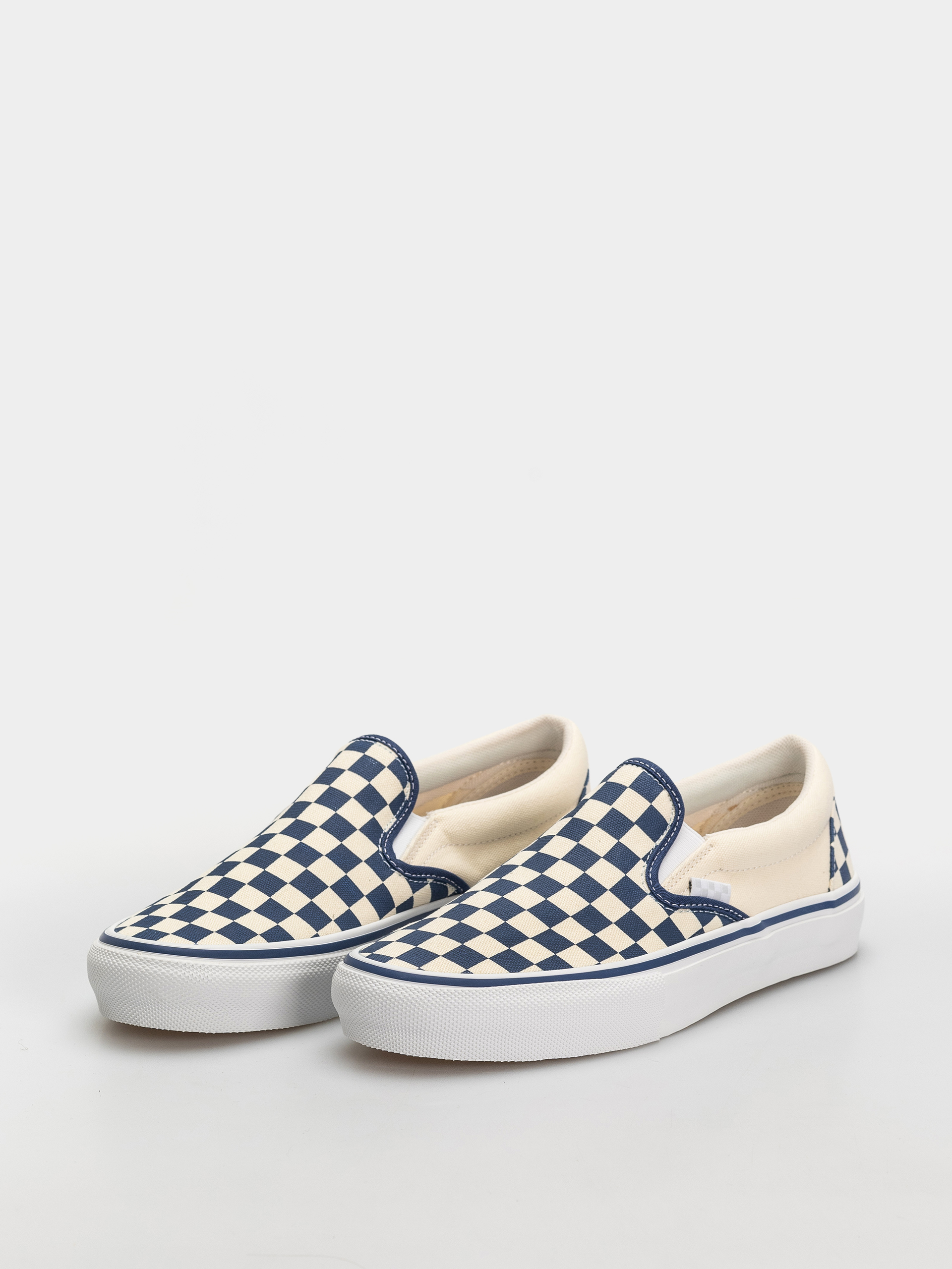 Vans Schuhe Skate Slip On (blue checkerboard)