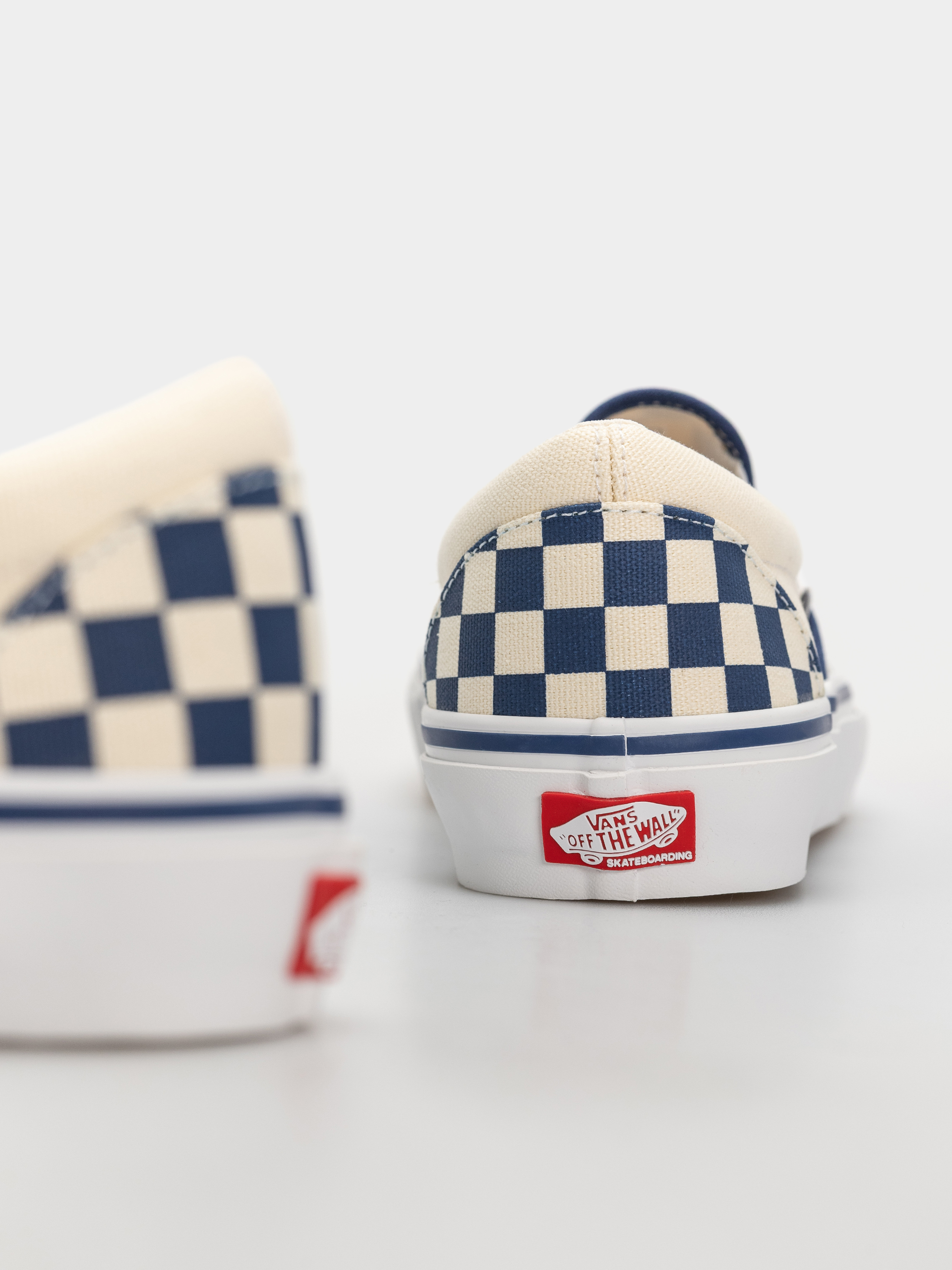 Vans Schuhe Skate Slip On (blue checkerboard)