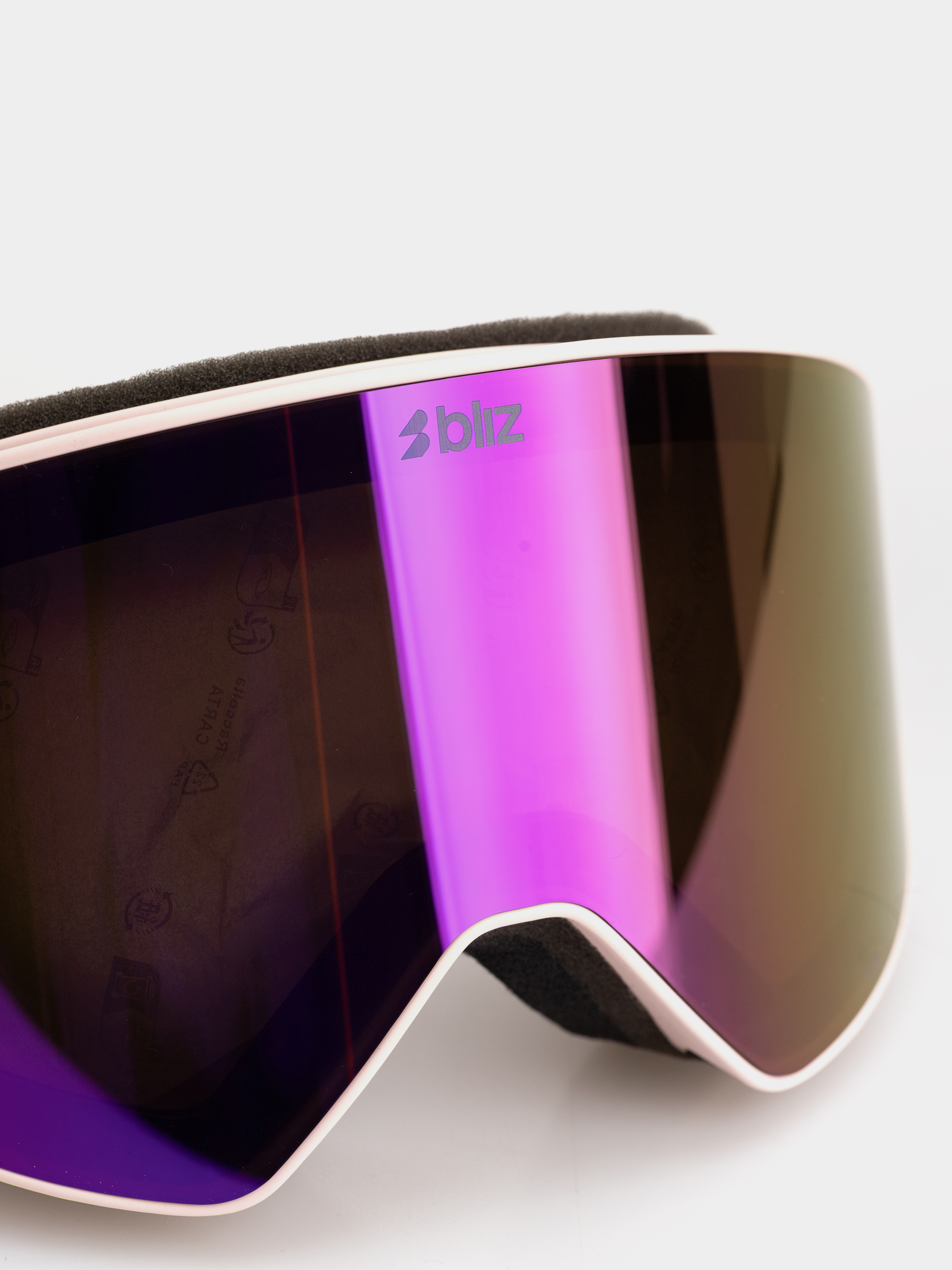 Bliz Goggle Flow (matte pink/brown w pink multi)