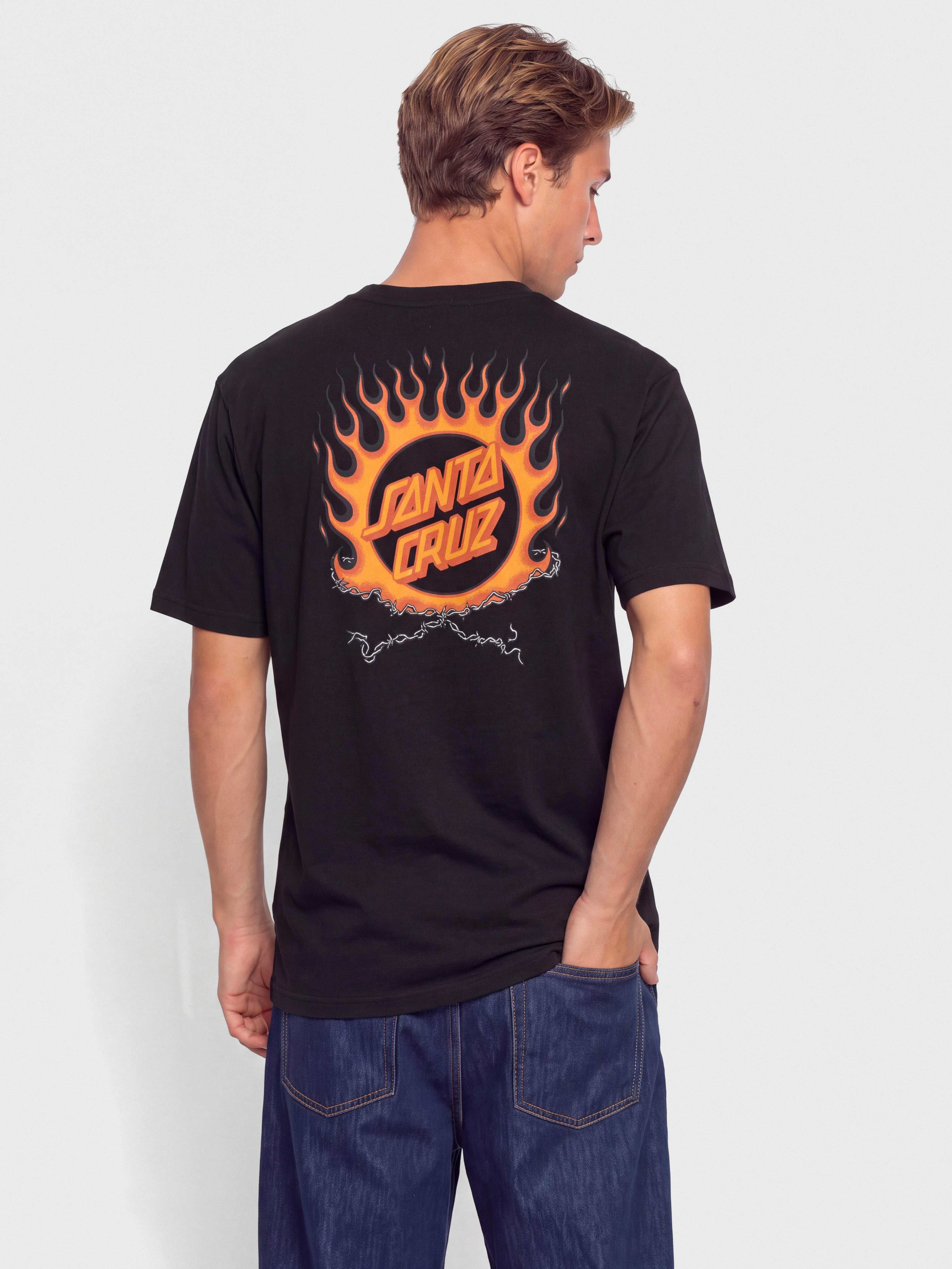 Santa Cruz Forging Dot T-Shirt (black)