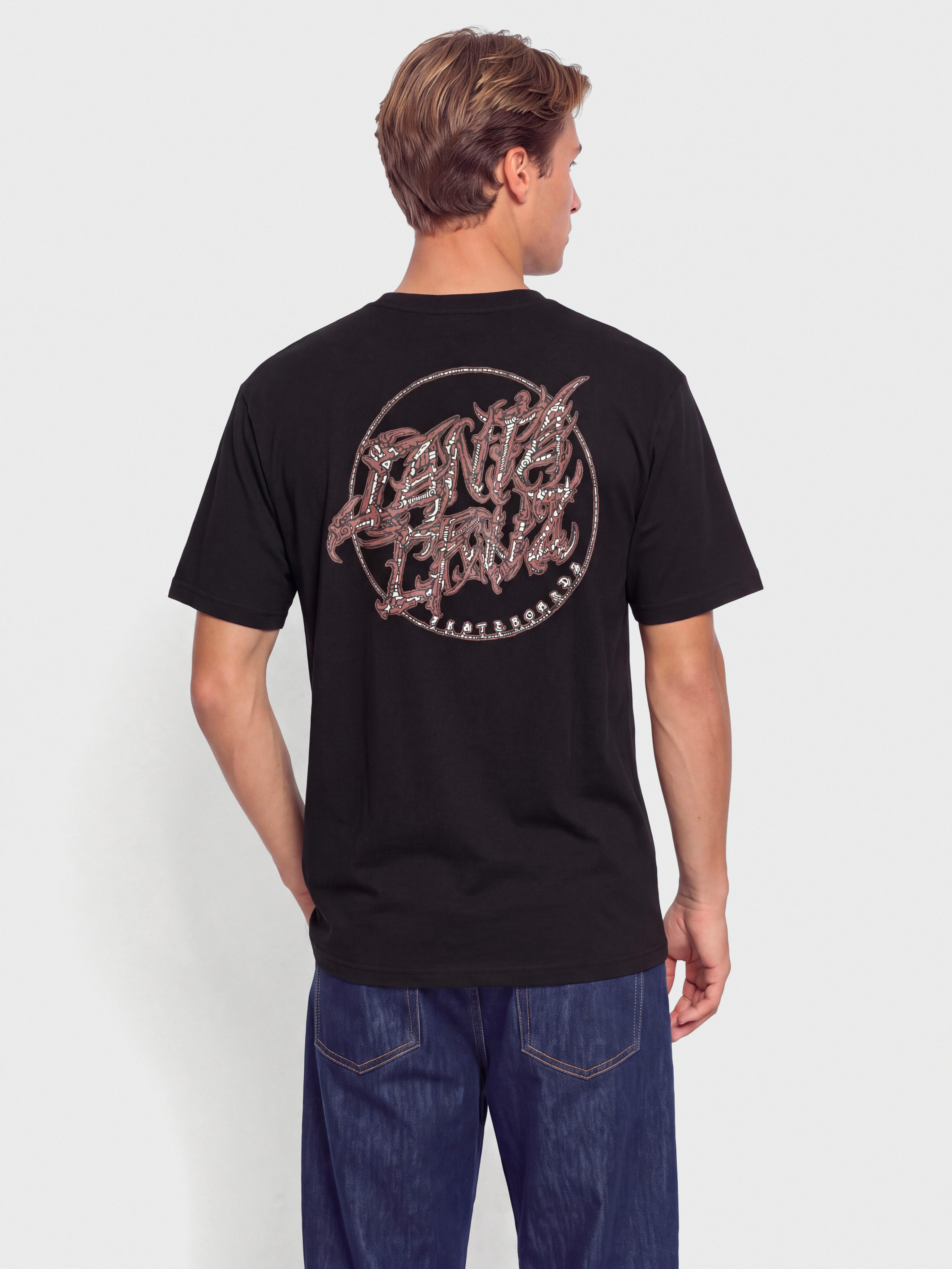Santa Cruz Scourge Dot T-Shirt (black)