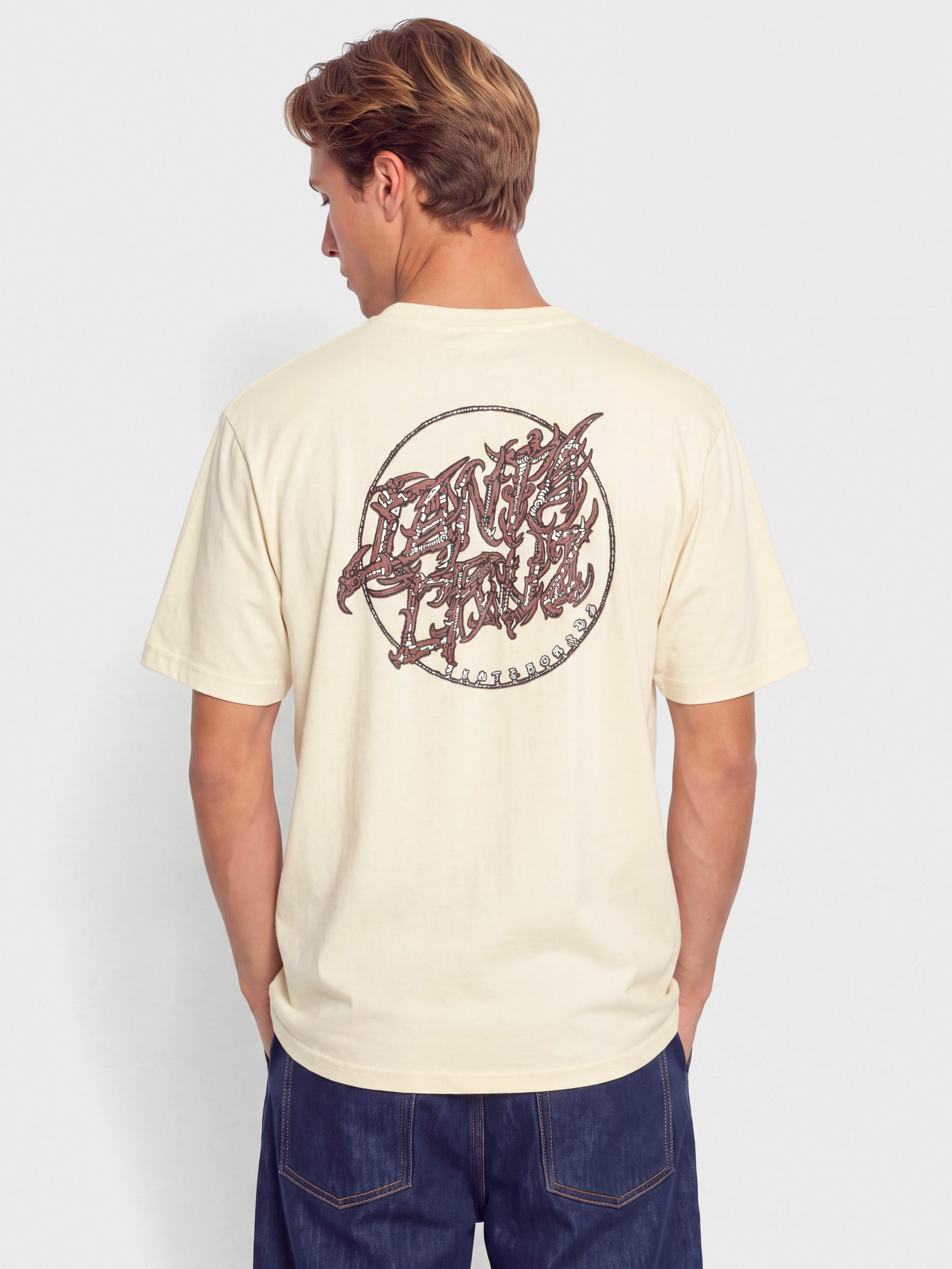 Santa Cruz Scourge Dot T-Shirt (wax paper)