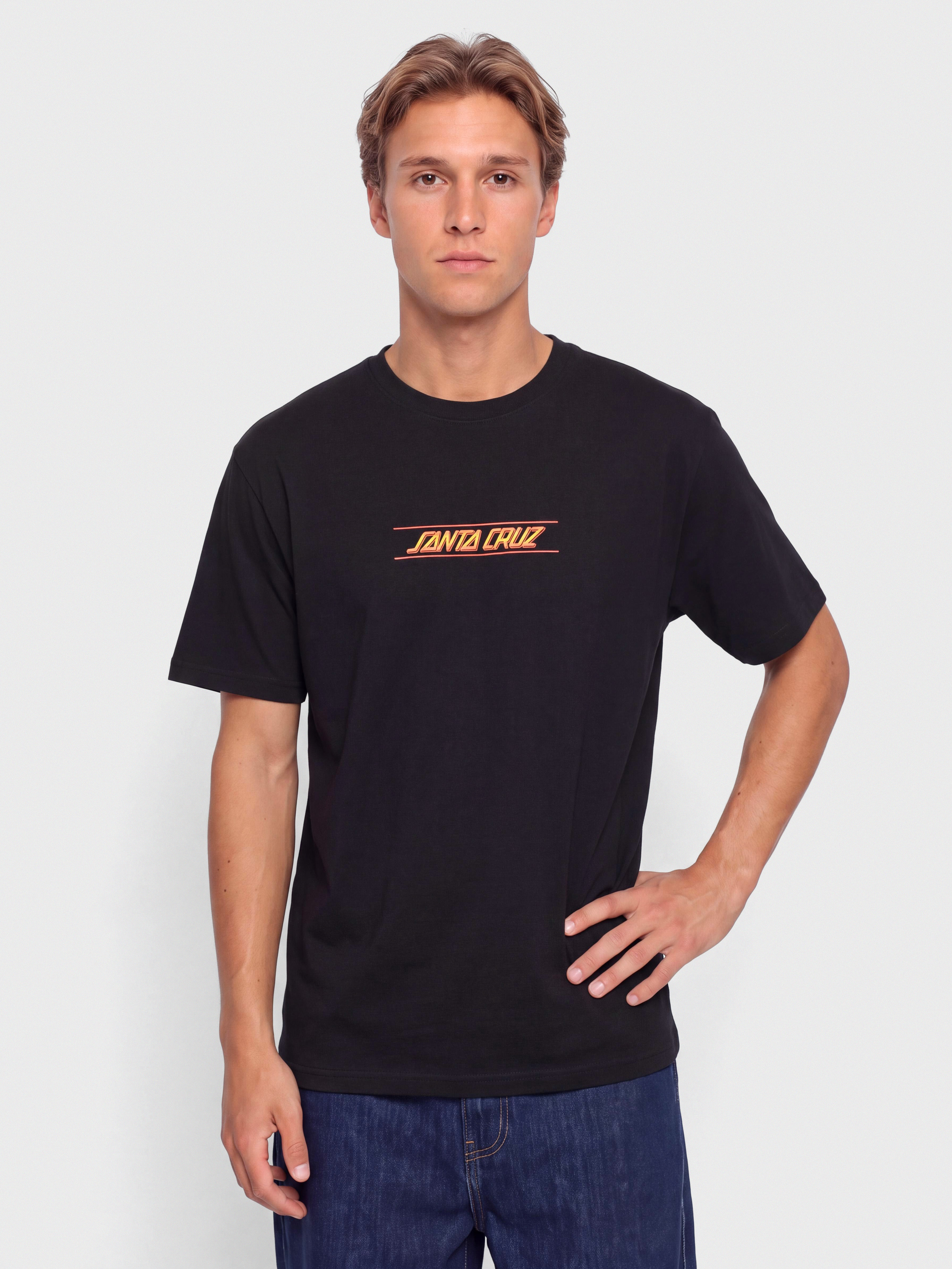 Santa Cruz Classic Fade Strip Centre T-Shirt