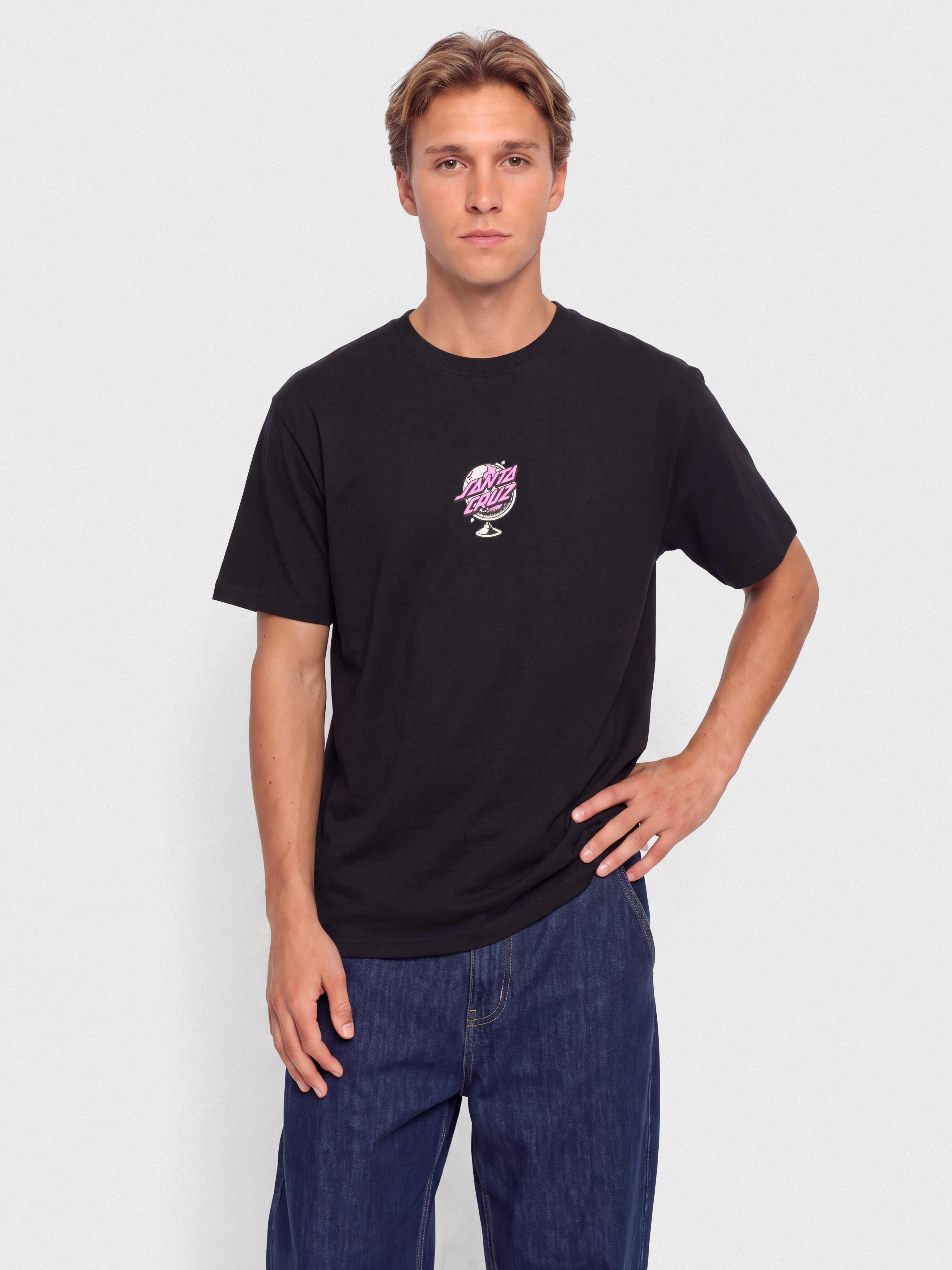 Santa Cruz Knibbs Cryptic World Centre T-Shirt