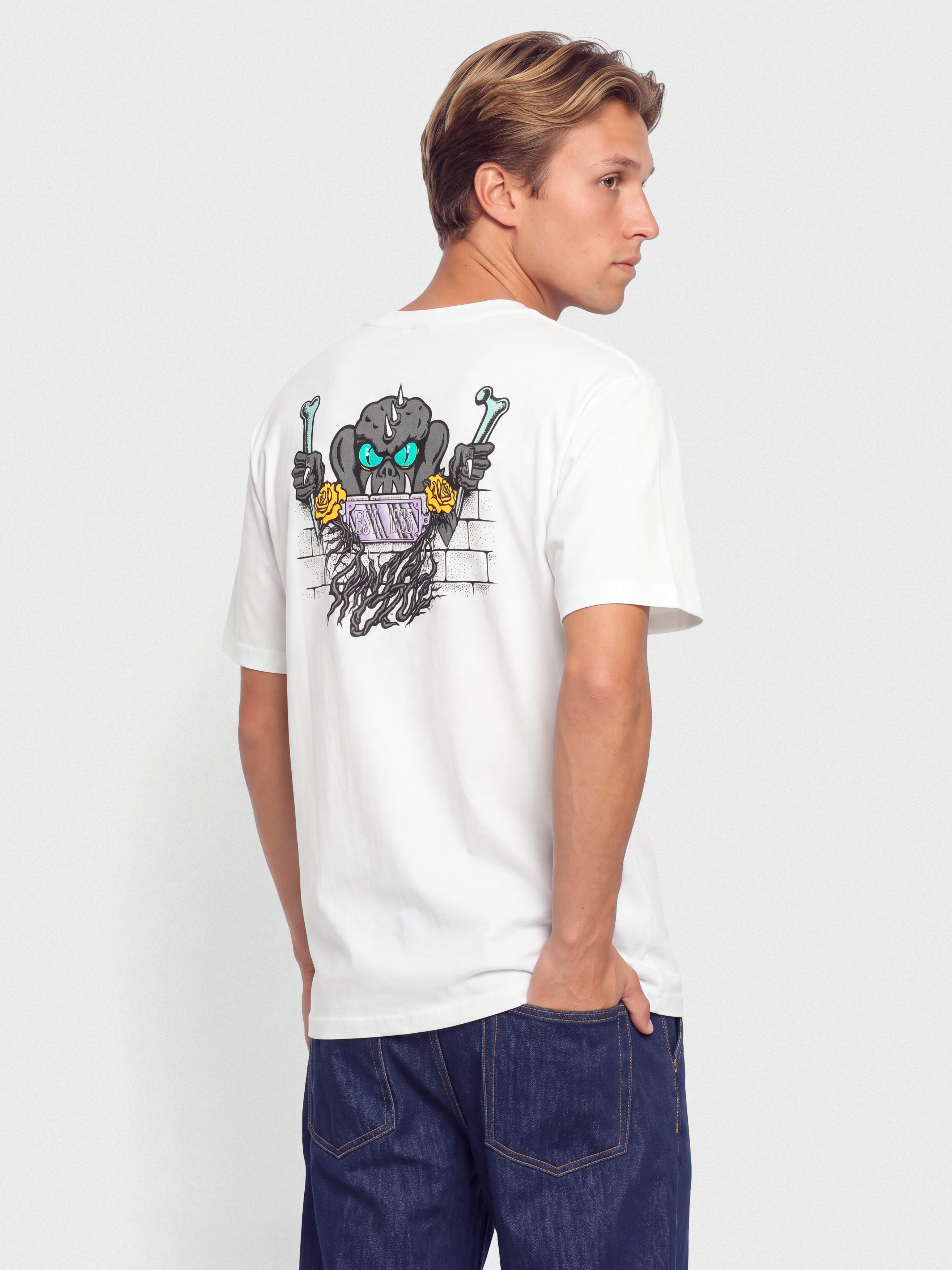 Santa Cruz Rankine Monster T-Shirt (white)