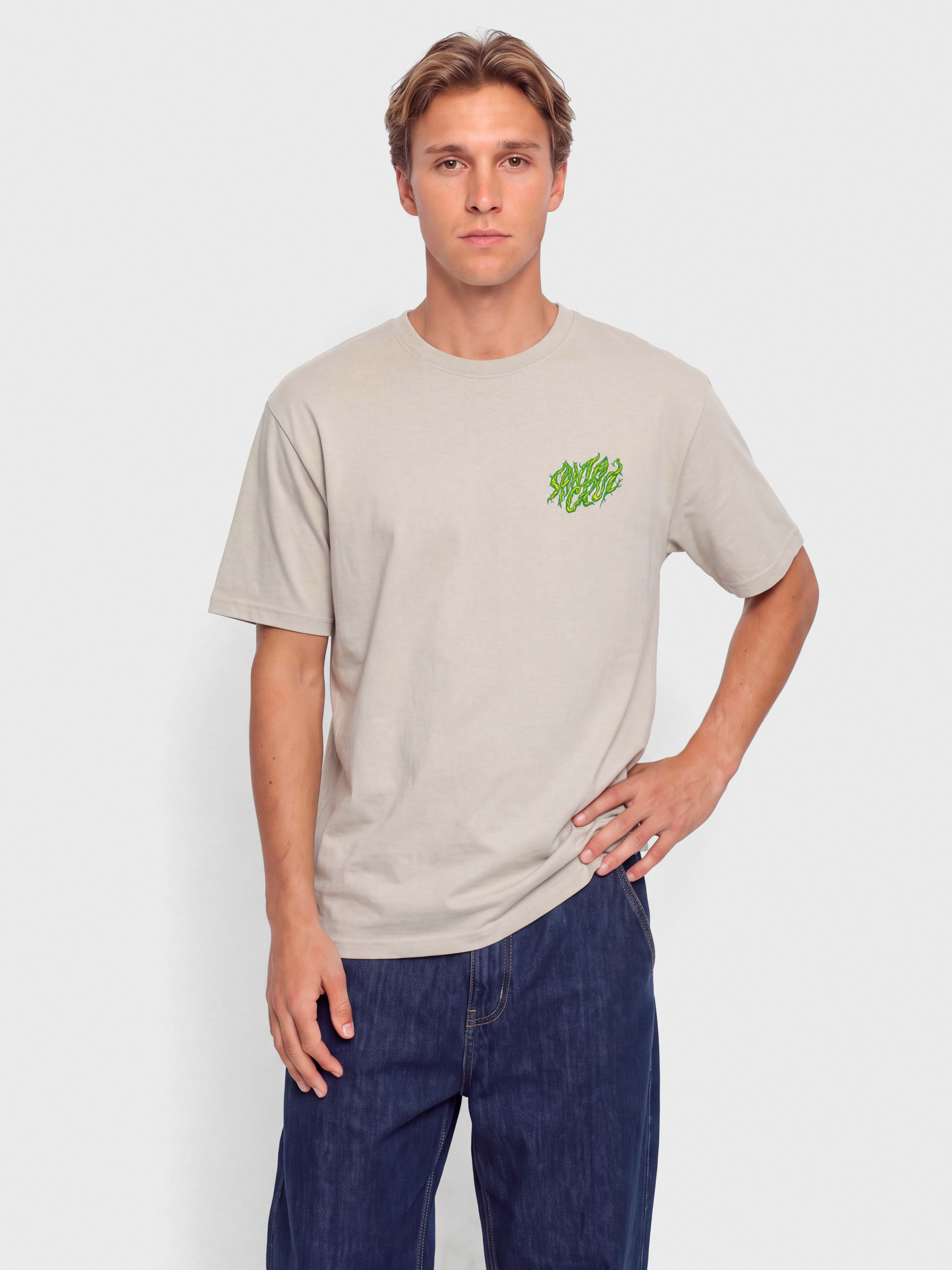 Santa Cruz Rankine Monster T-Shirt (warm grey)