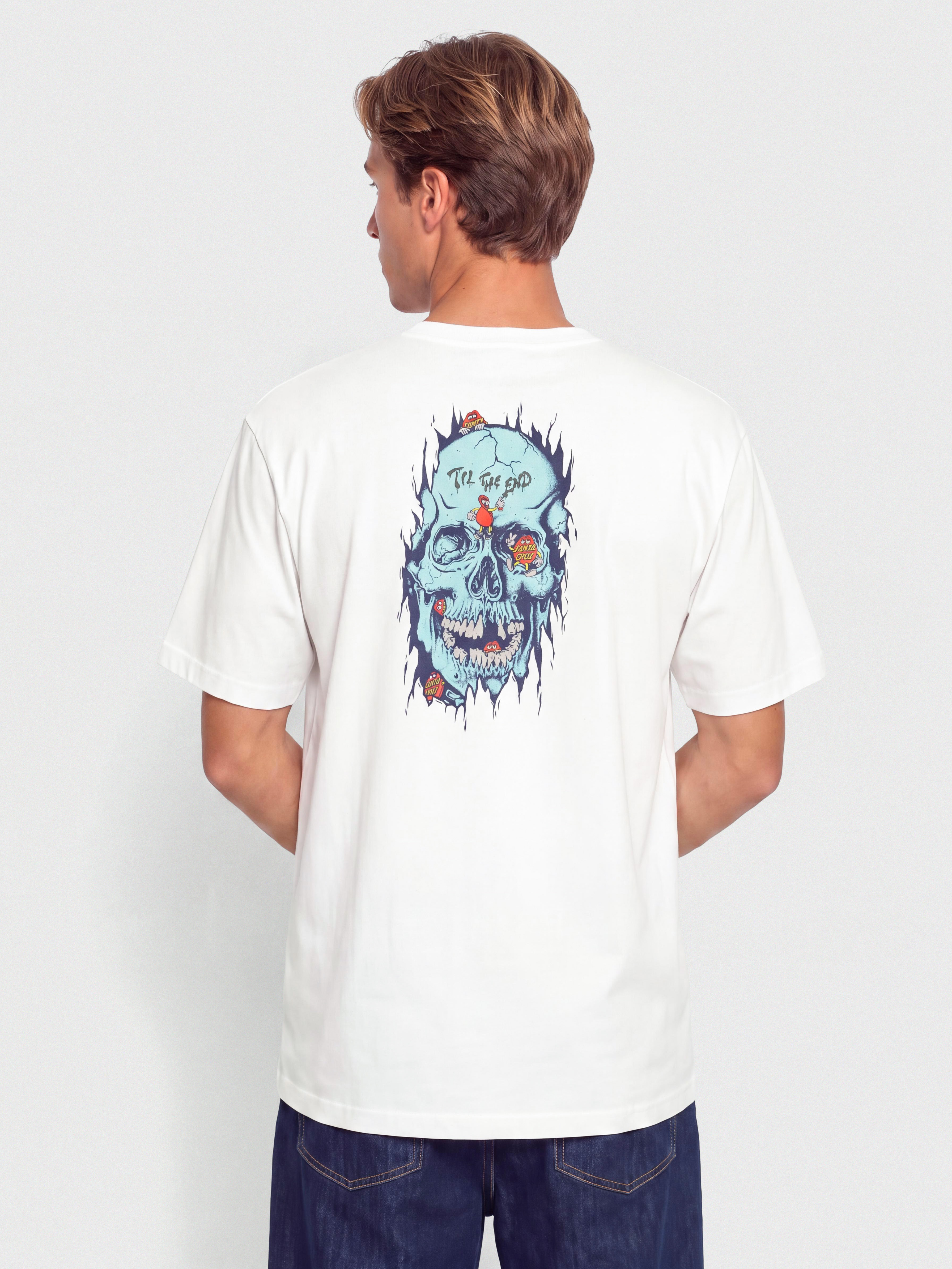 Santa Cruz Dot Dudes T-Shirt (white)