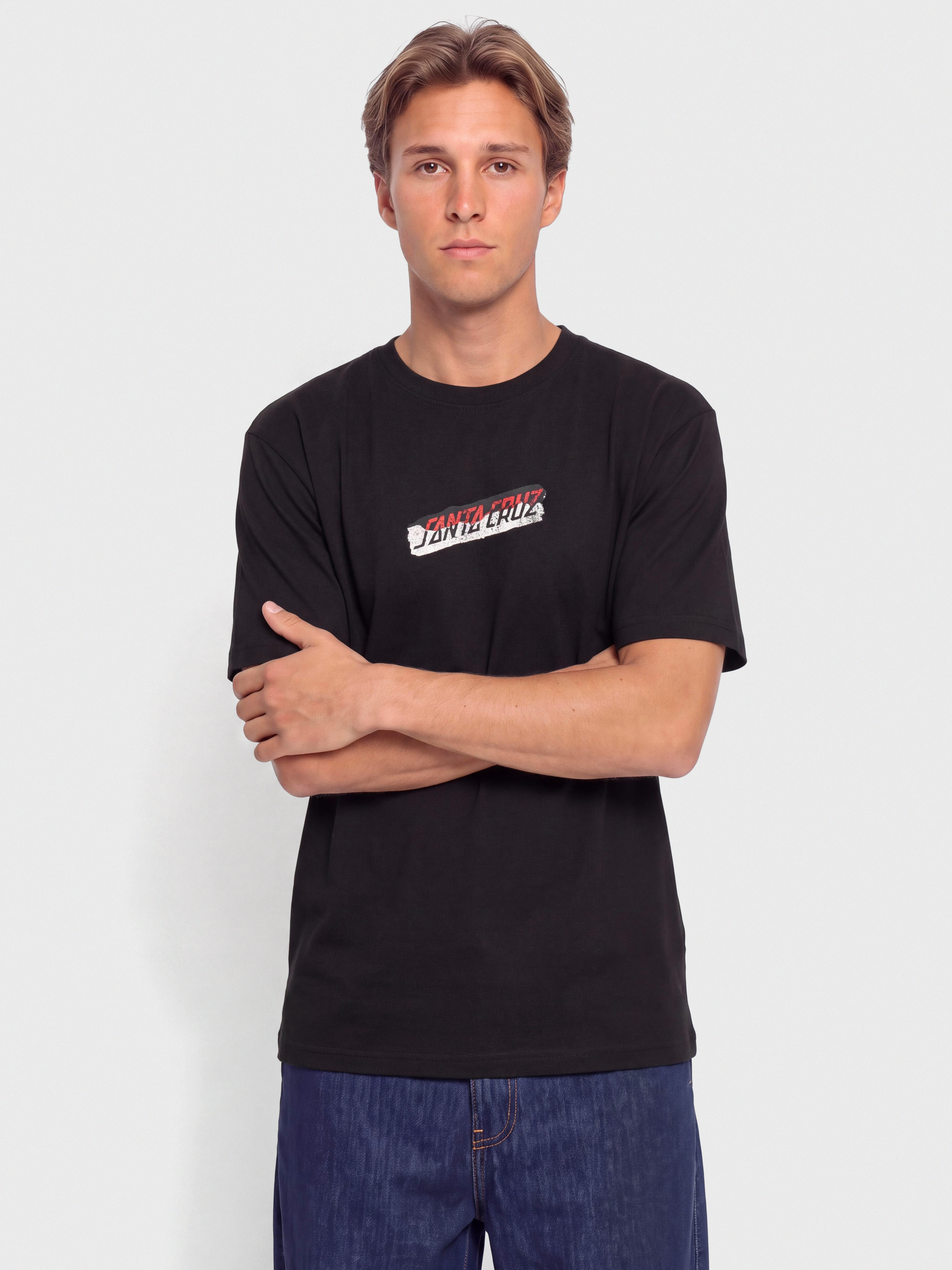 Santa Cruz Damaged Hand T-Shirt (black)