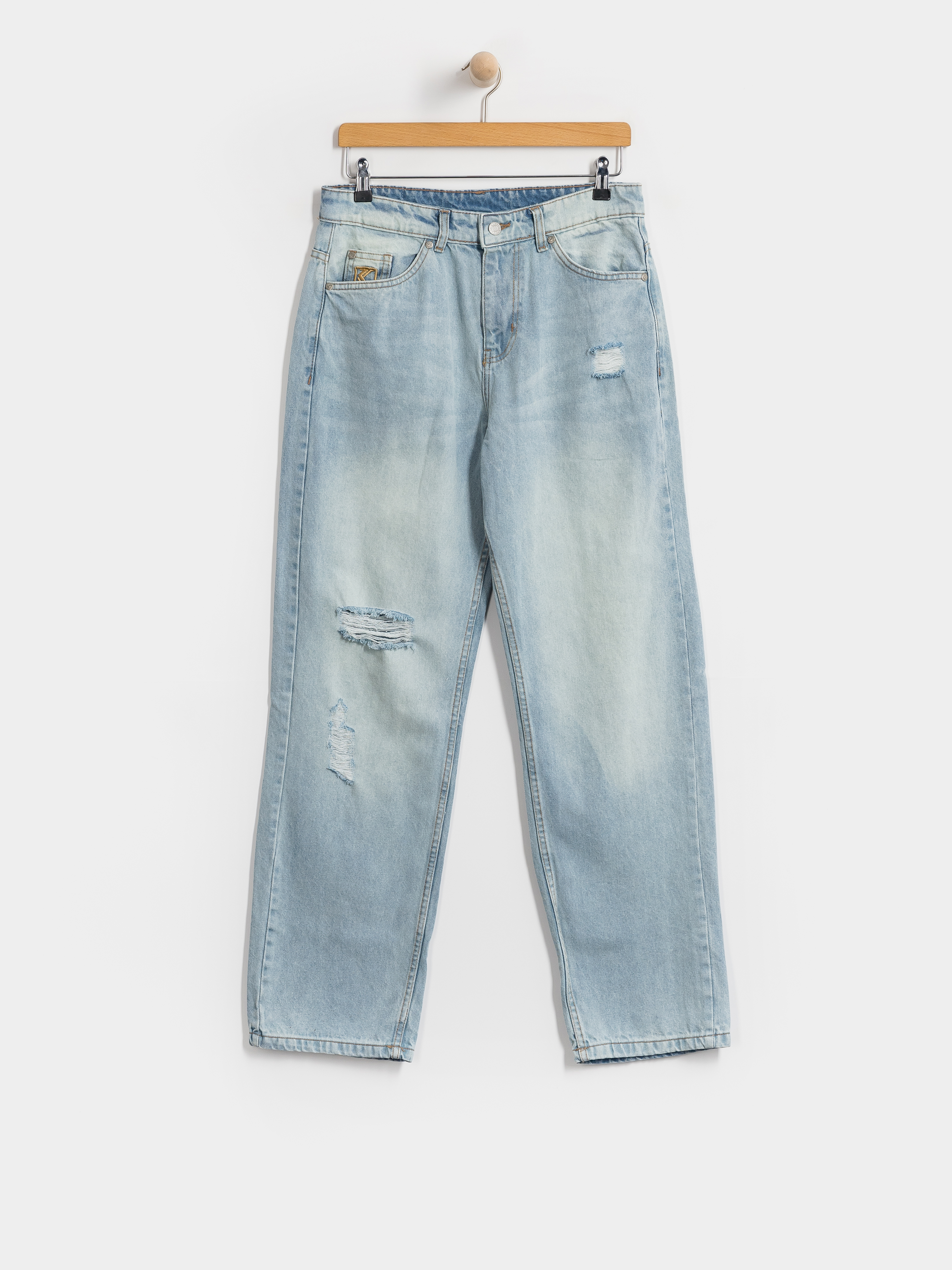 Karl Kani OG Distressed Straight Leg Hose