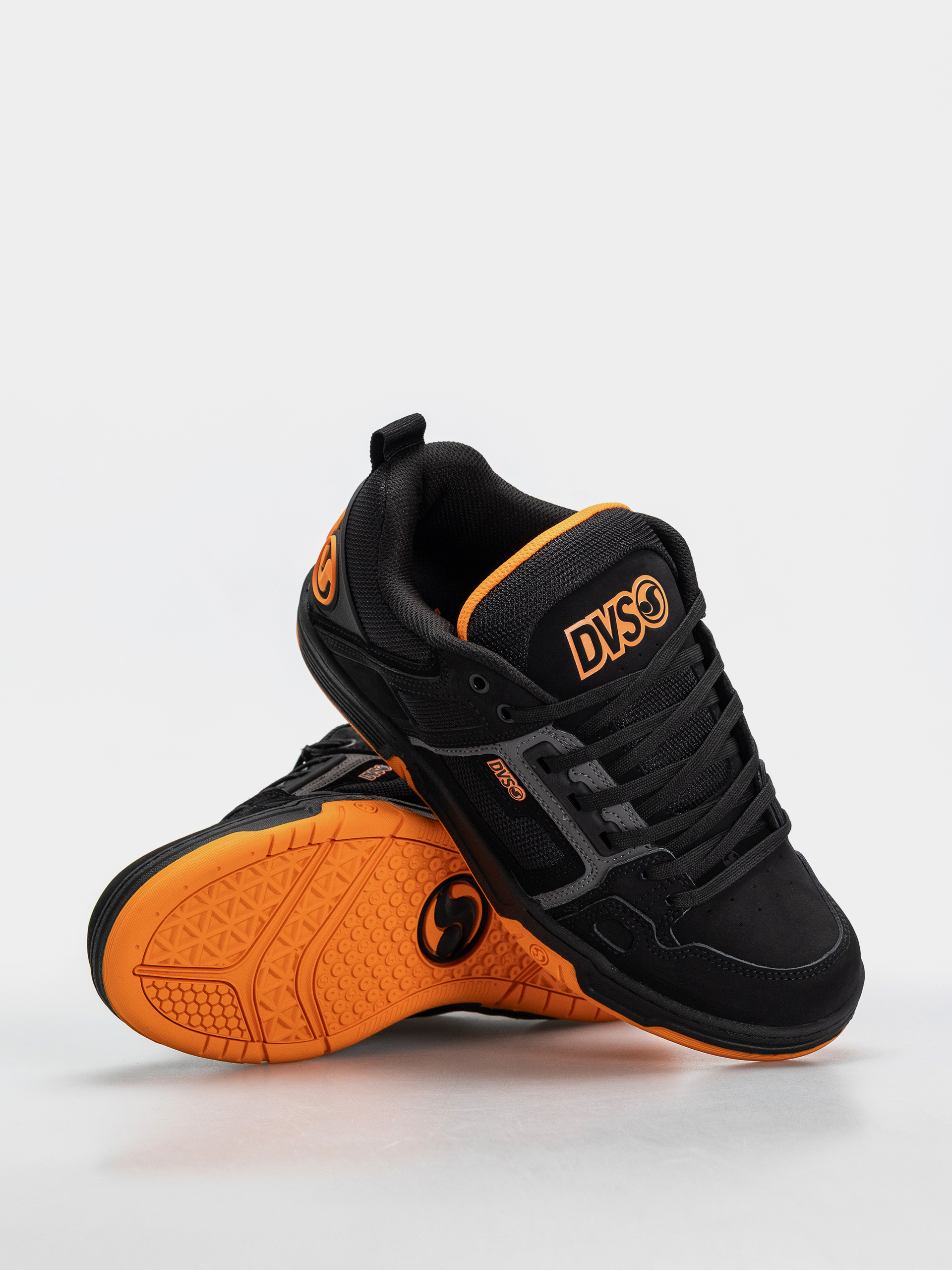 DVS Schuhe Comanche (black/charcoal/orange)