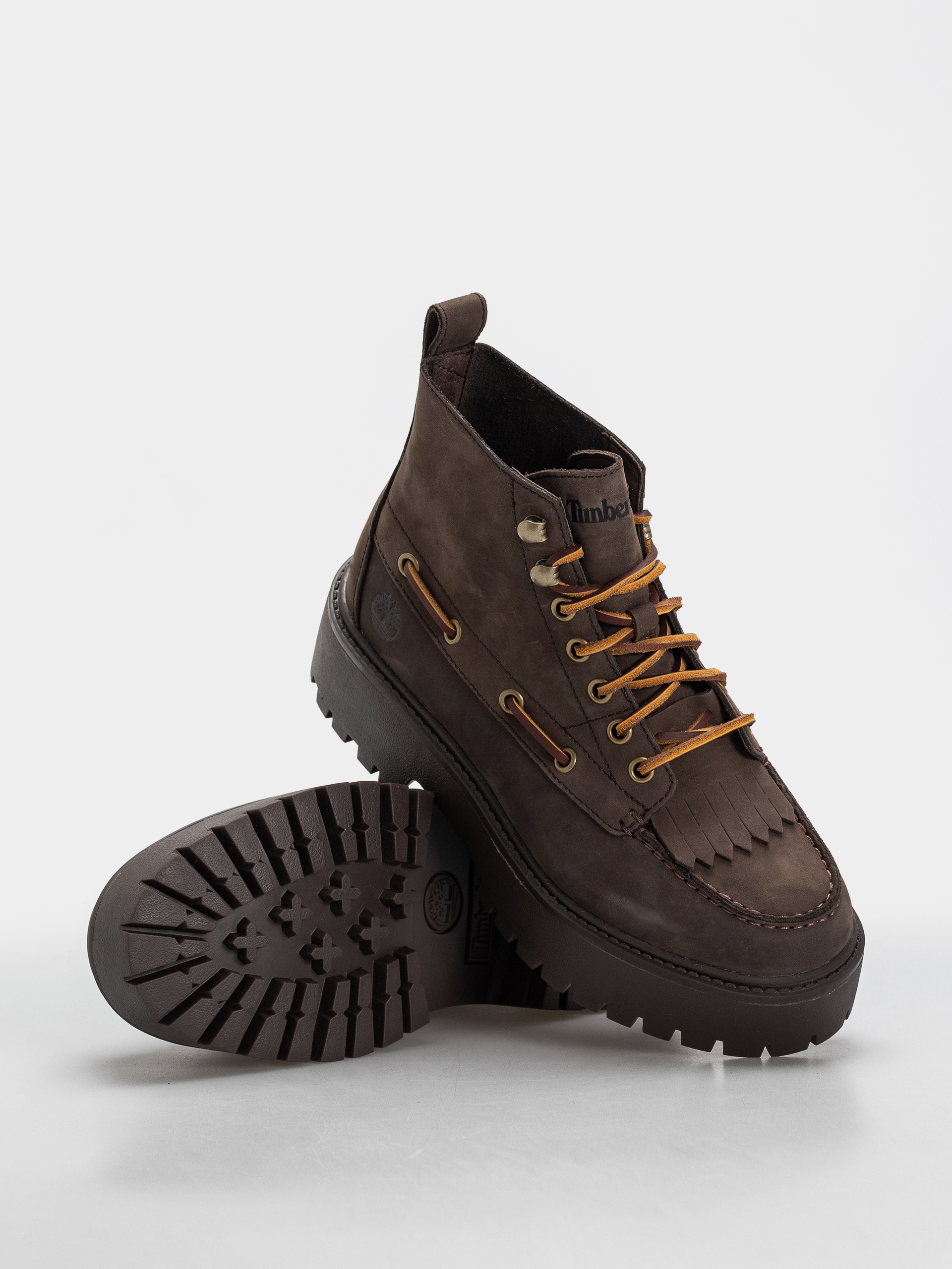 Timberland winter shoes Stone Street Mid Wmn (dark brown nubuck)