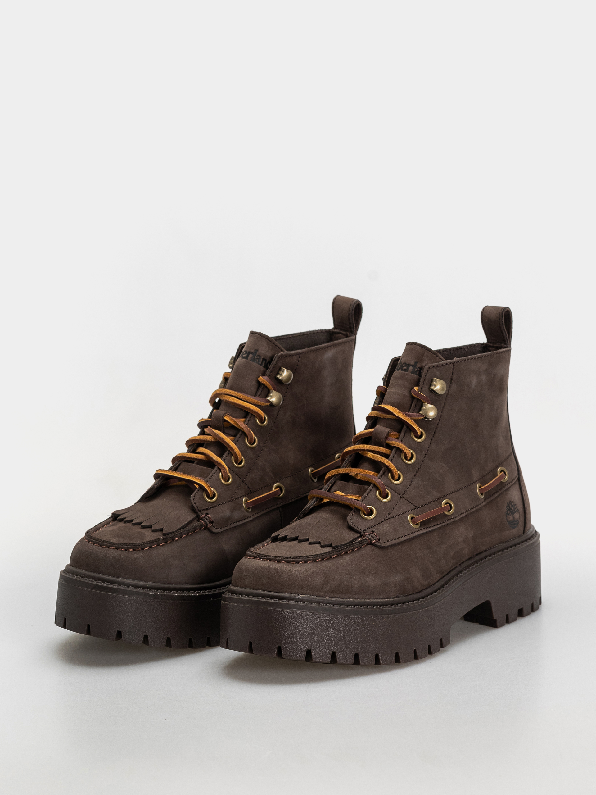Timberland winter shoes Stone Street Mid Wmn (dark brown nubuck)