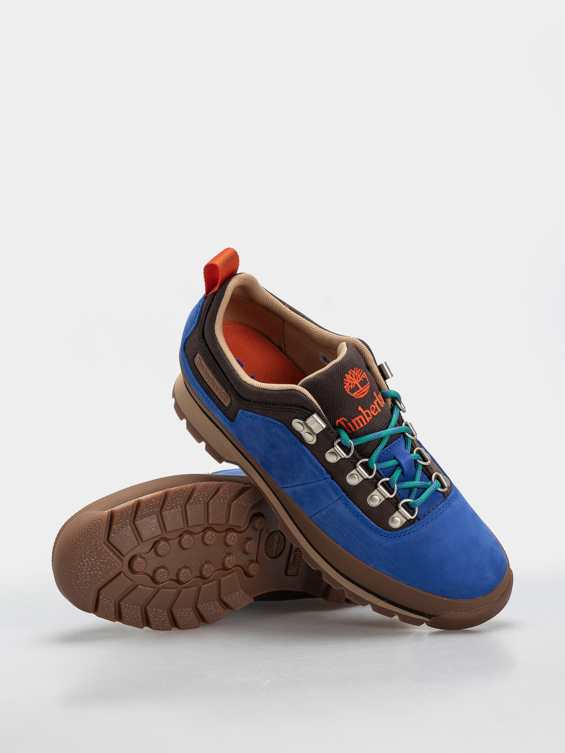 Timberland winter shoes Euro Hiker Low Lace (bright blue nubuck)