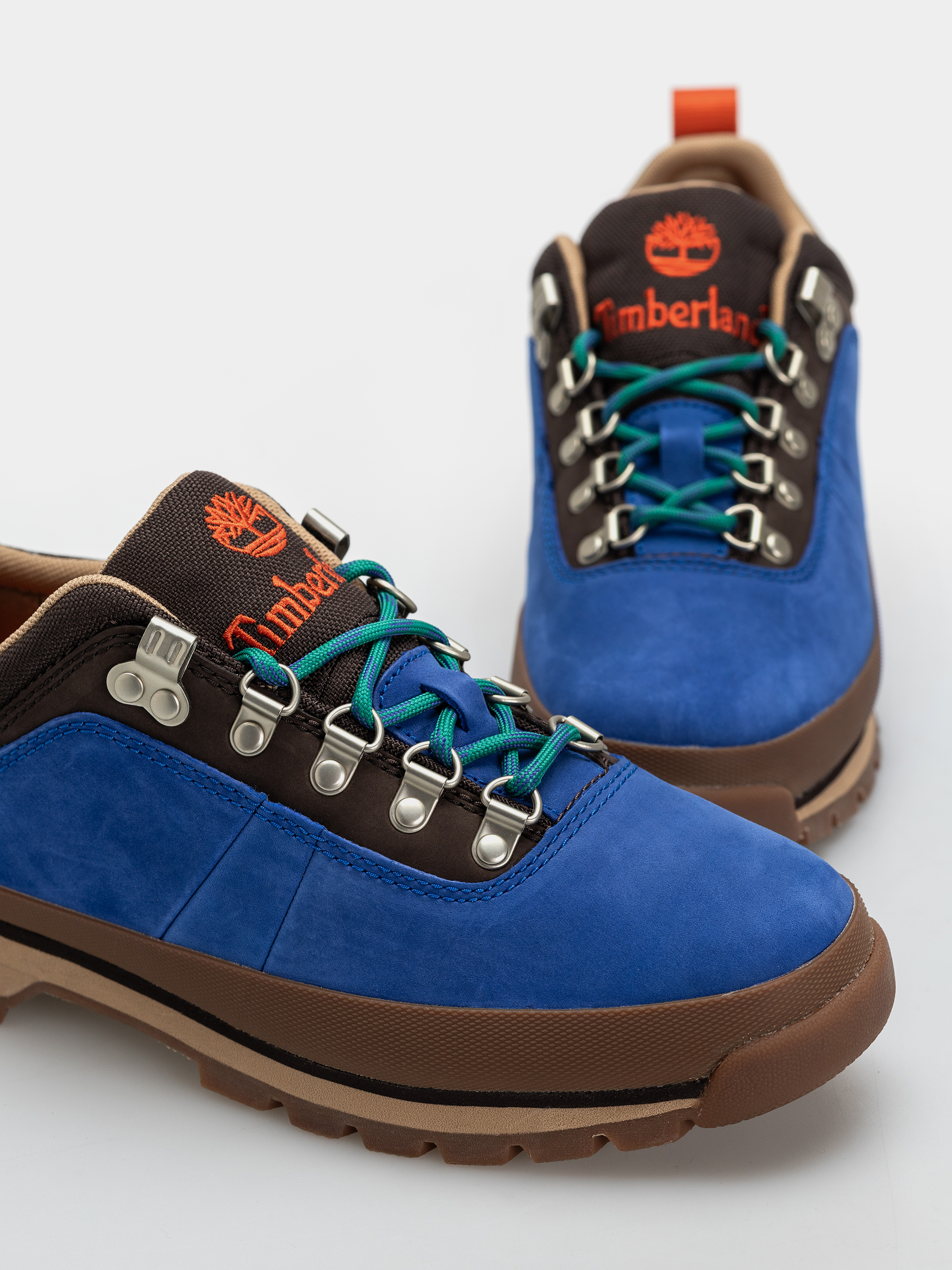 Timberland winter shoes Euro Hiker Low Lace (bright blue nubuck)