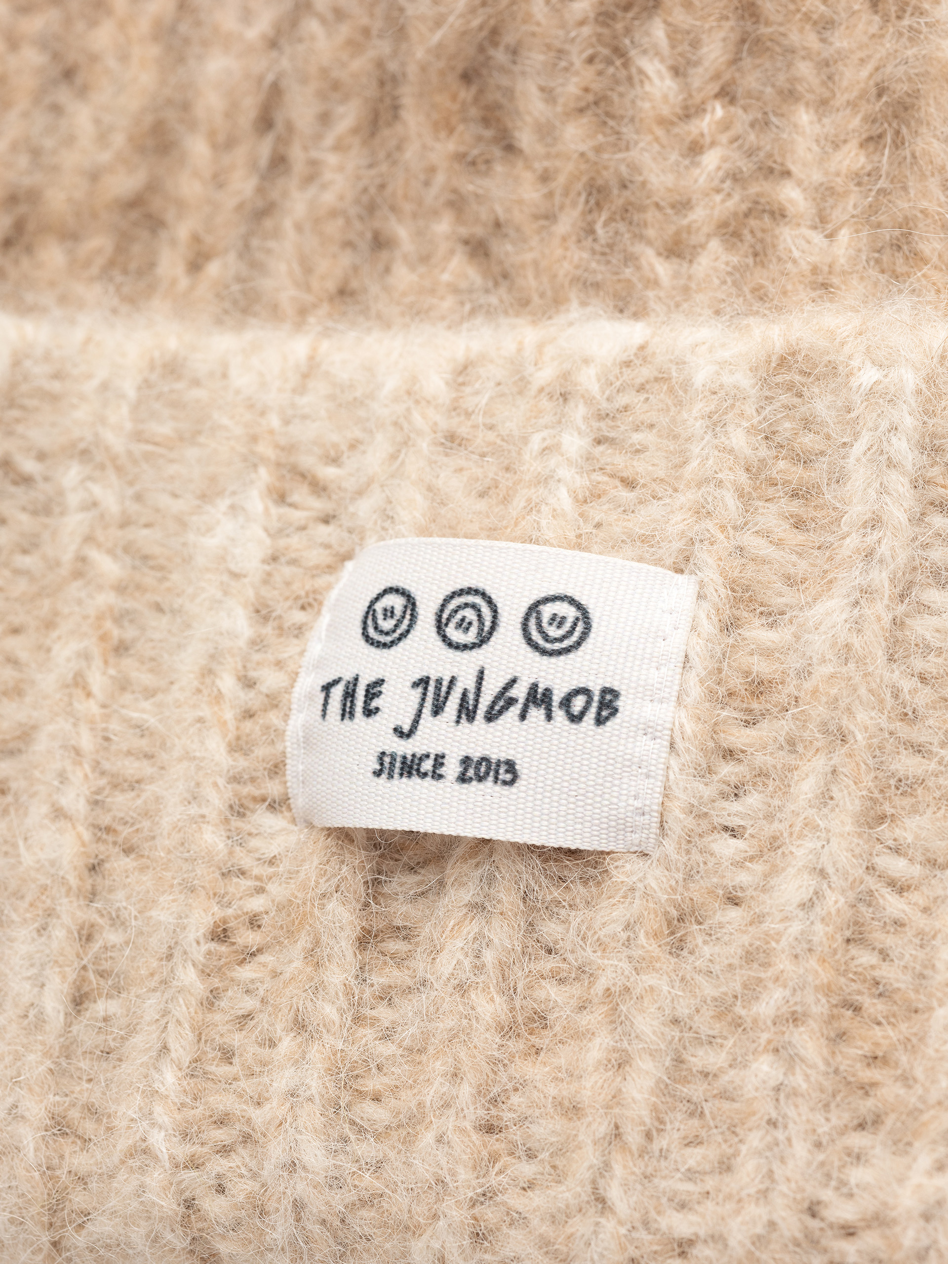Jungmob Beanie Alpaka (sandy ombre)