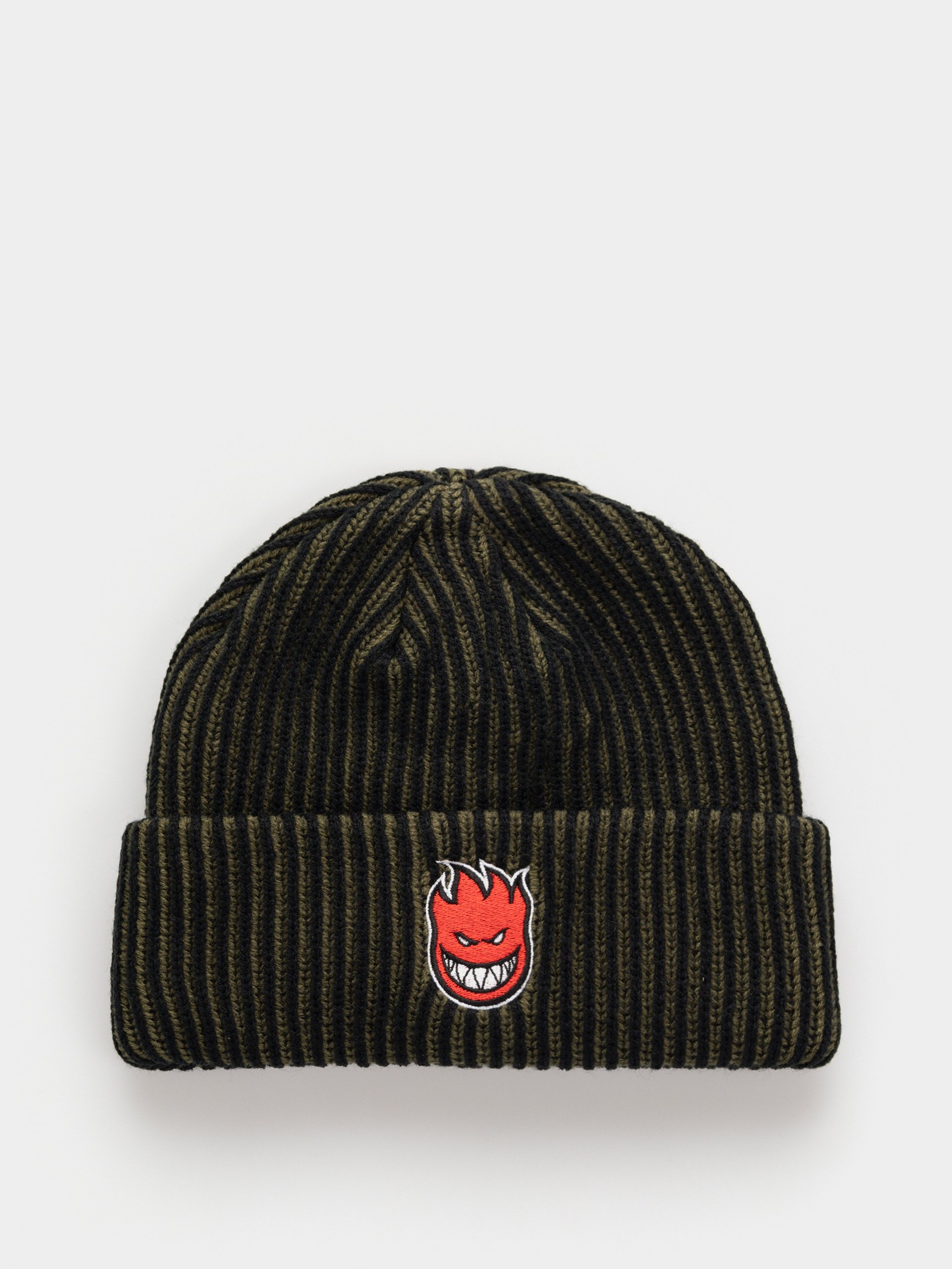 Spitfire Beanie Bighead Fill (olive/black/red)