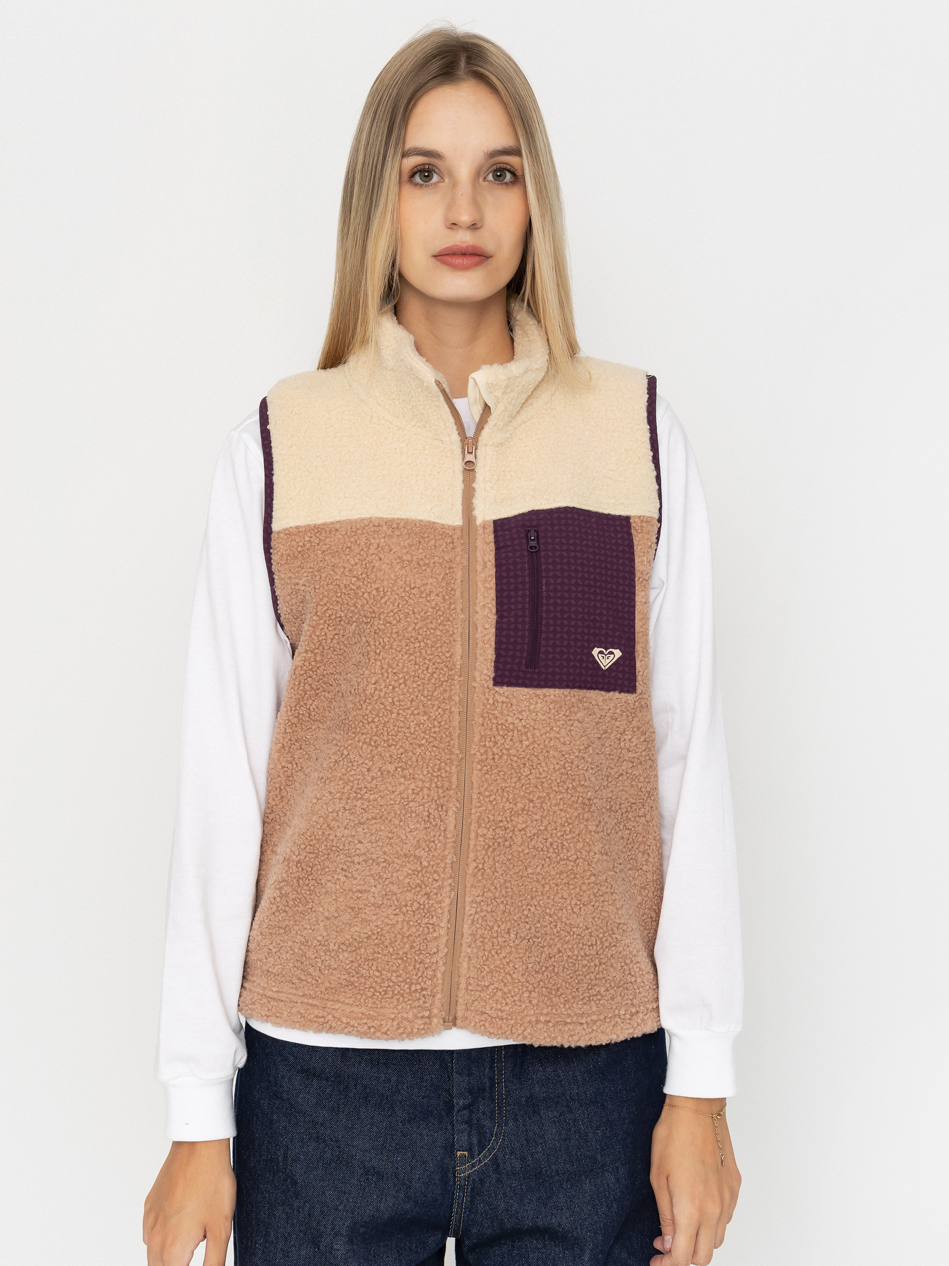 Roxy Boundless Spirit 2 Weste Wmn (cafe au lait)
