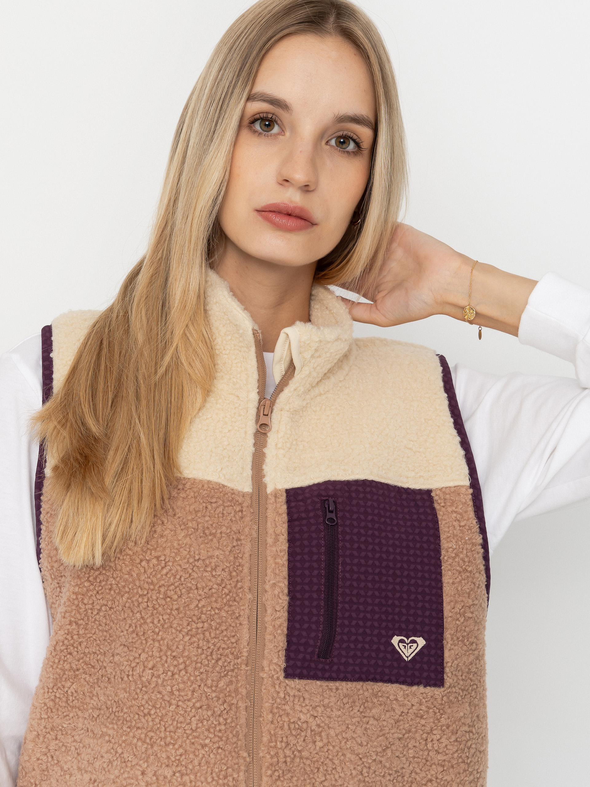 Roxy Boundless Spirit 2 Vest Wmn (cafe au lait)